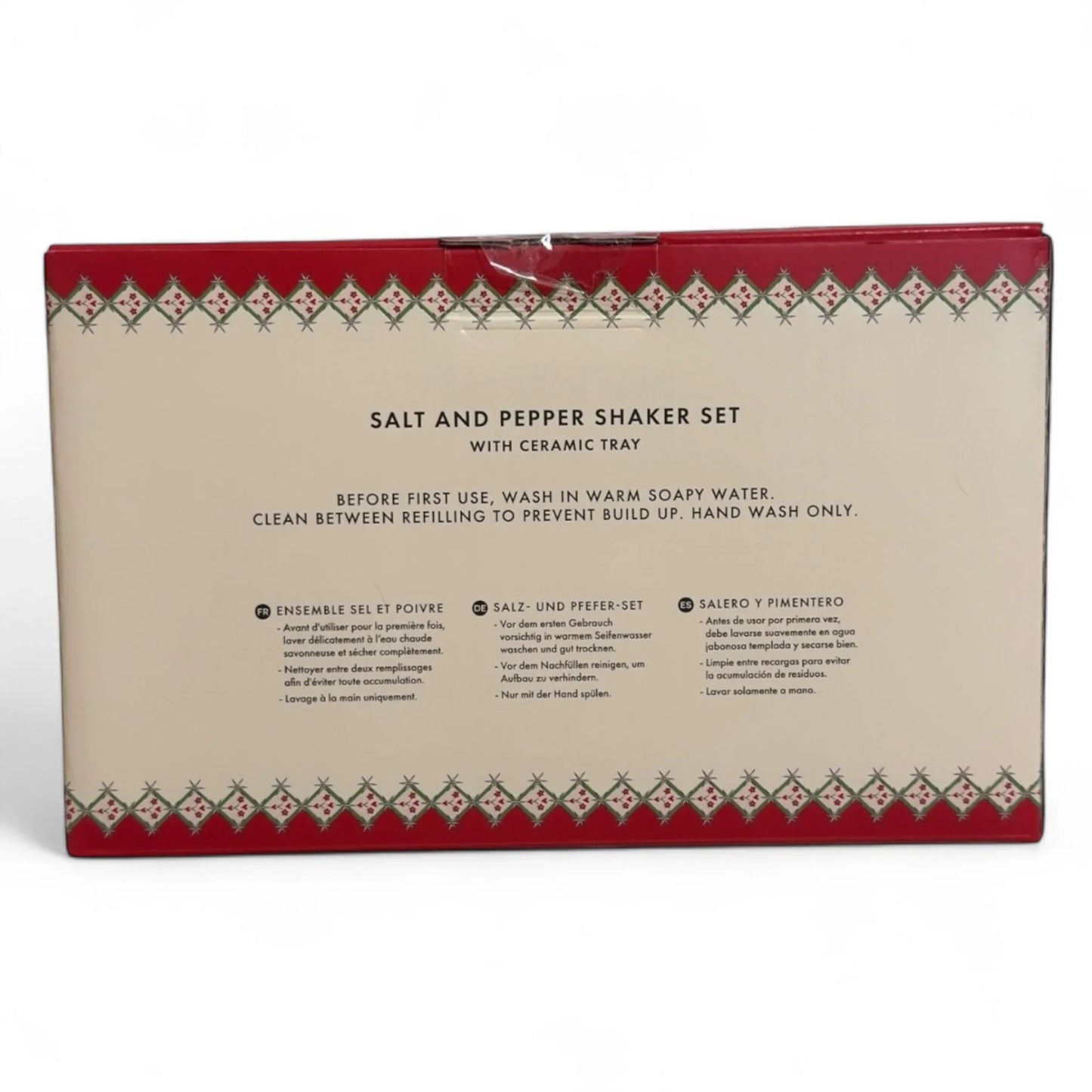 Cath Kidston Easter Salt & Pepper Shakers – Ceramic Bear & Rabbit Boxed Set