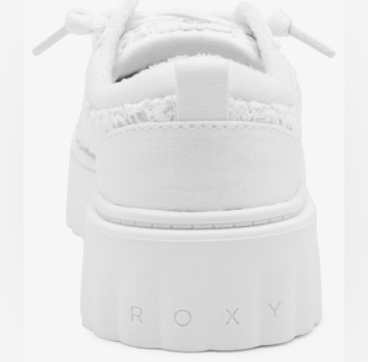 Roxy Sheilahh Lace Slip-On Platform Sneakers