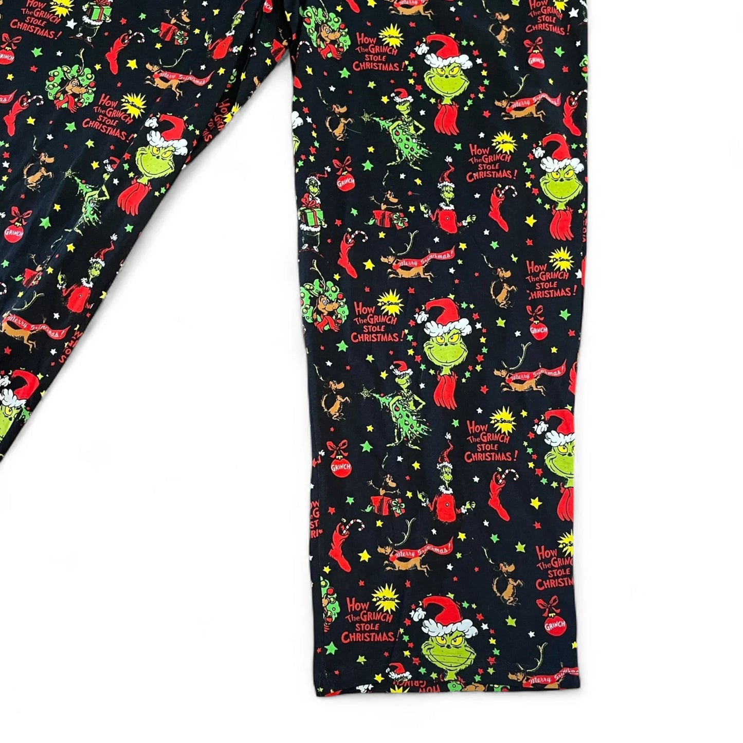 The Grinch Men’s Christmas Pajama Pants – 100% Cotton XL