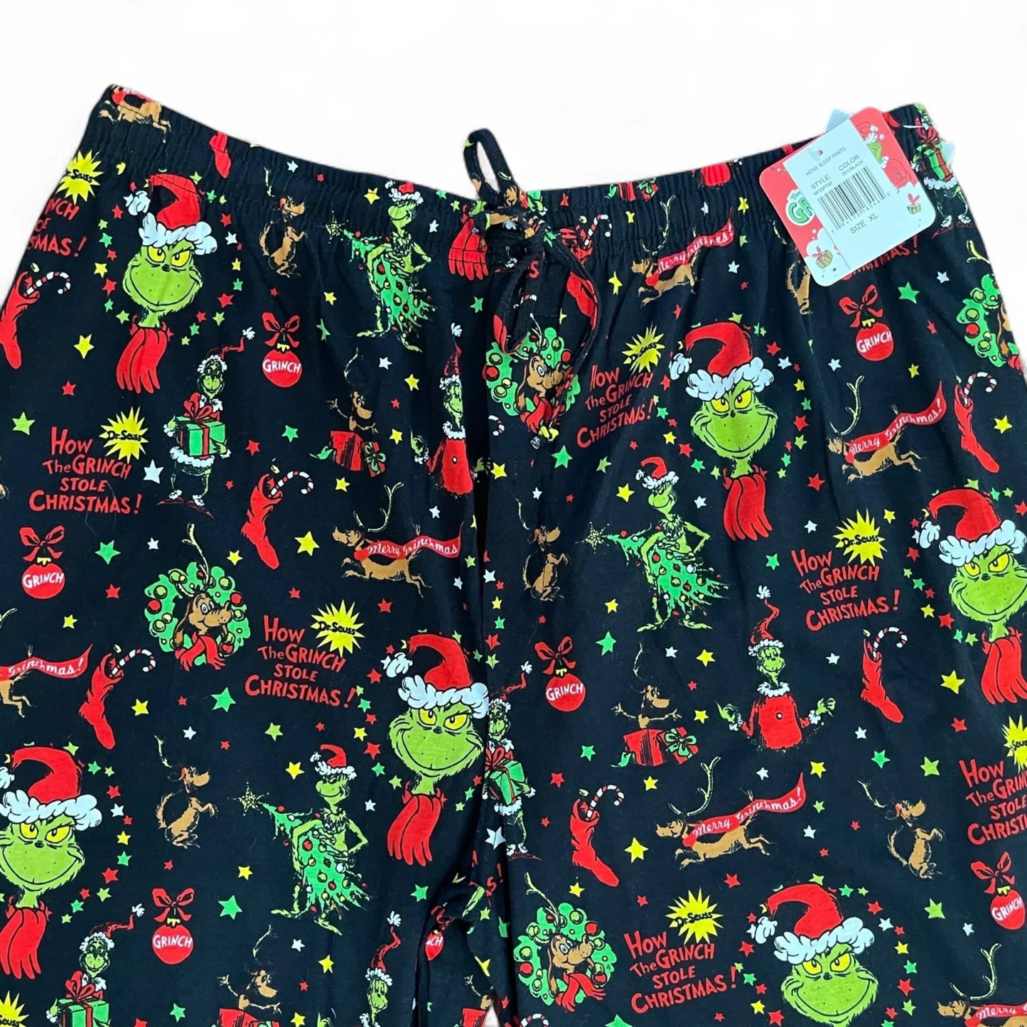 The Grinch Men’s Christmas Pajama Pants – 100% Cotton XL