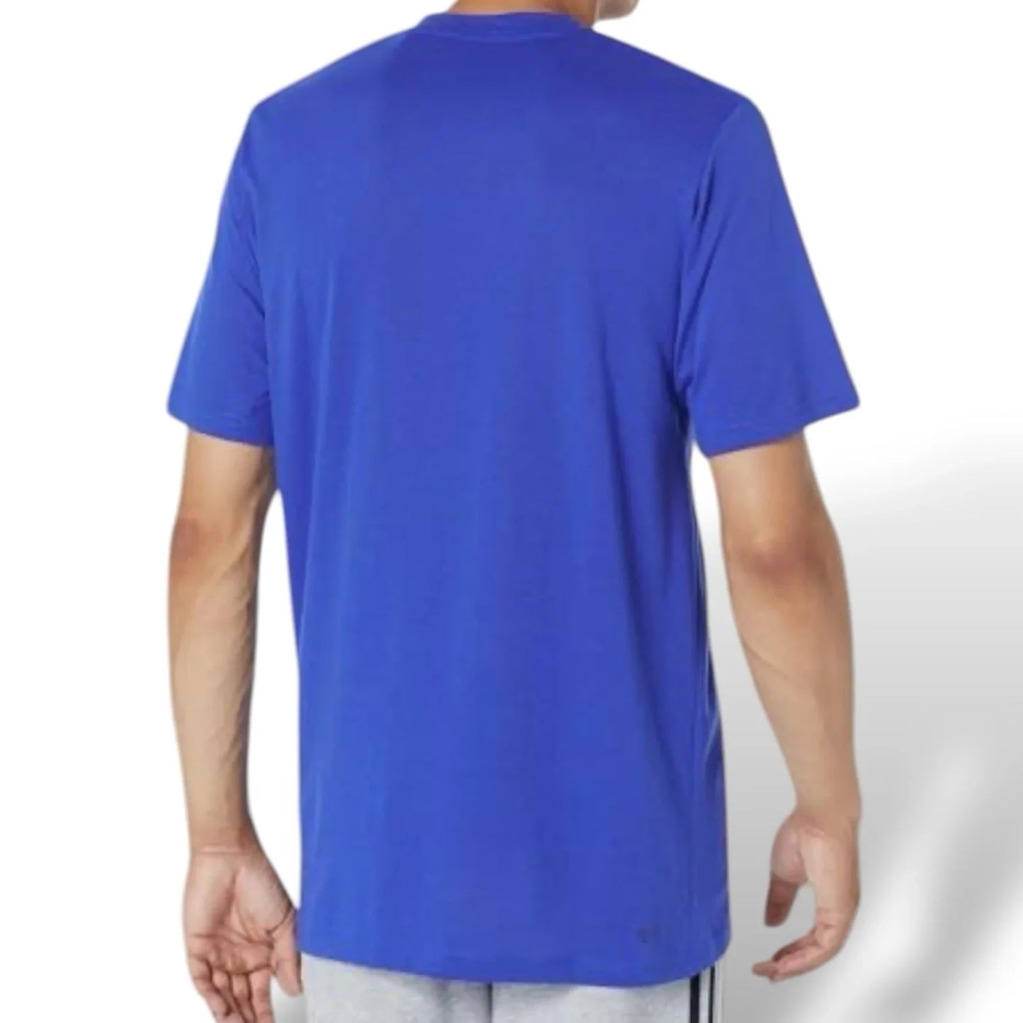 Adidas Aeroready Mens Small Royal Blue/Black Athletic Sports Casual T-Shirt - Trendiez U ♥