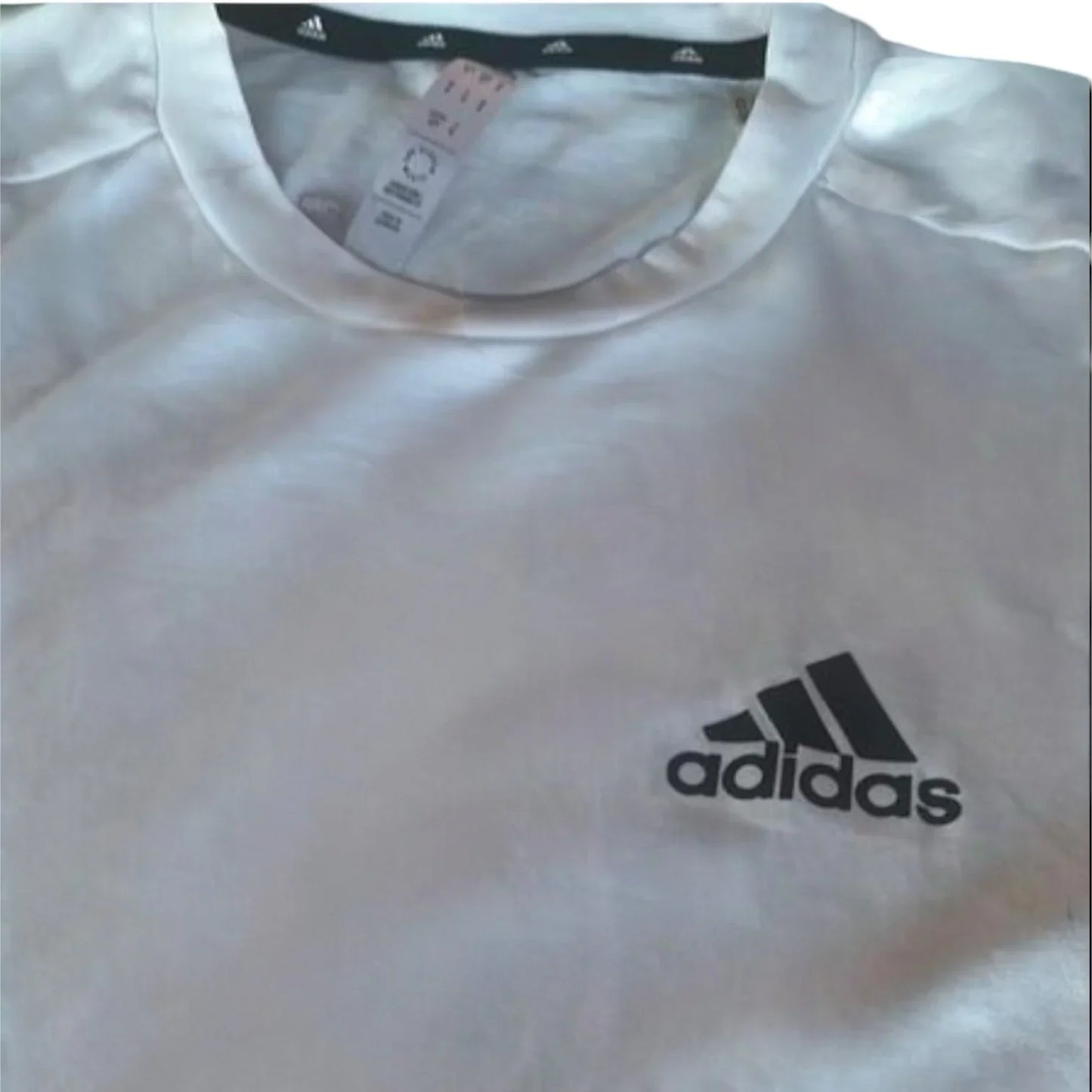 Adidas Aeroready White/Black Athletic Sports Feelready T-Shirt - Trendiez U ♥