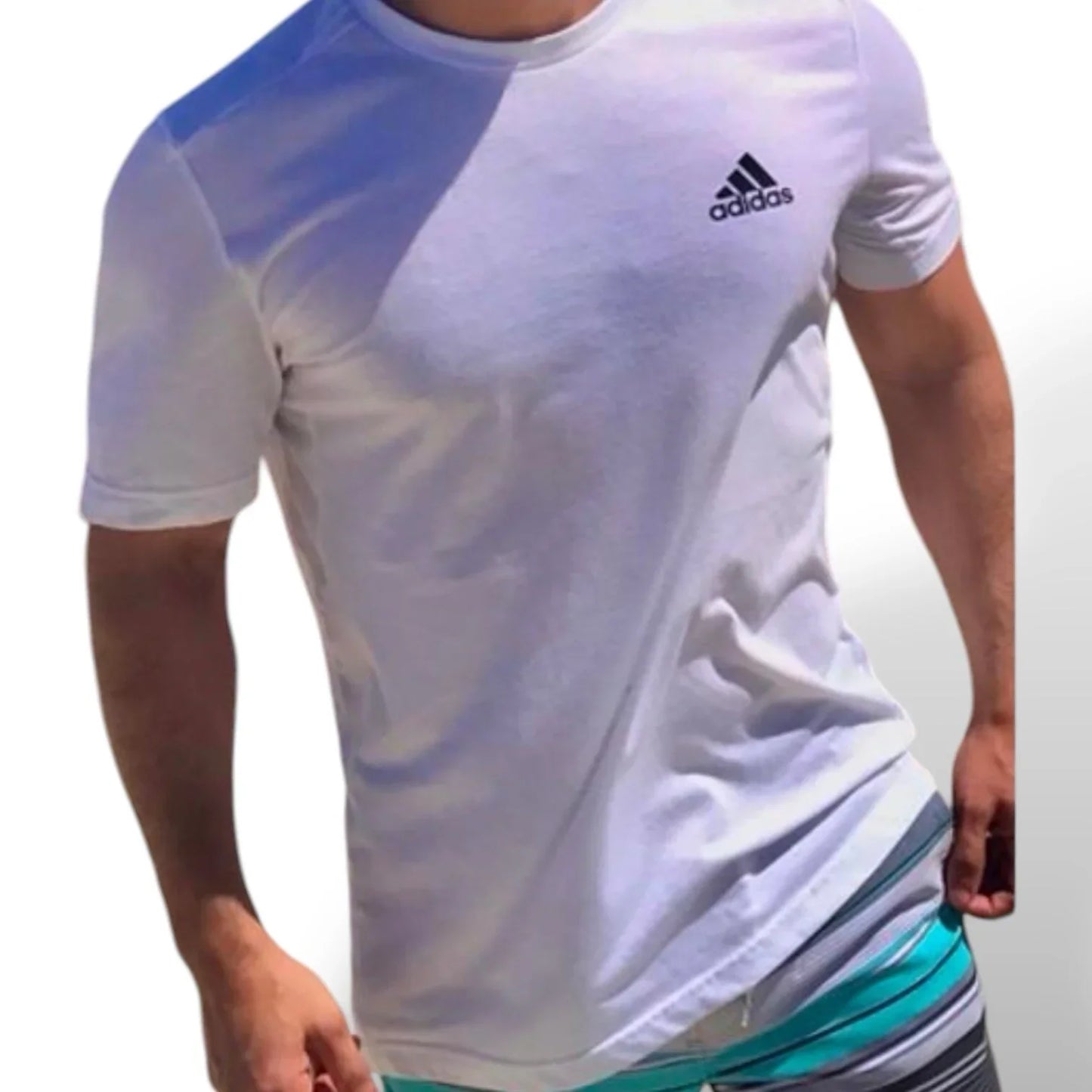 Adidas Aeroready White/Black Athletic Sports Feelready T-Shirt - Trendiez U ♥