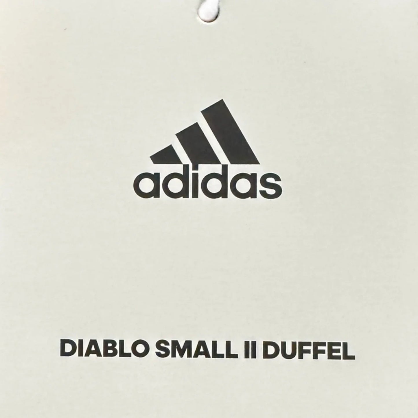 Adidas Diablo II Small Duffel Bag Black Gym Travel Shoulder School Sports Team - Trendiez U ♥