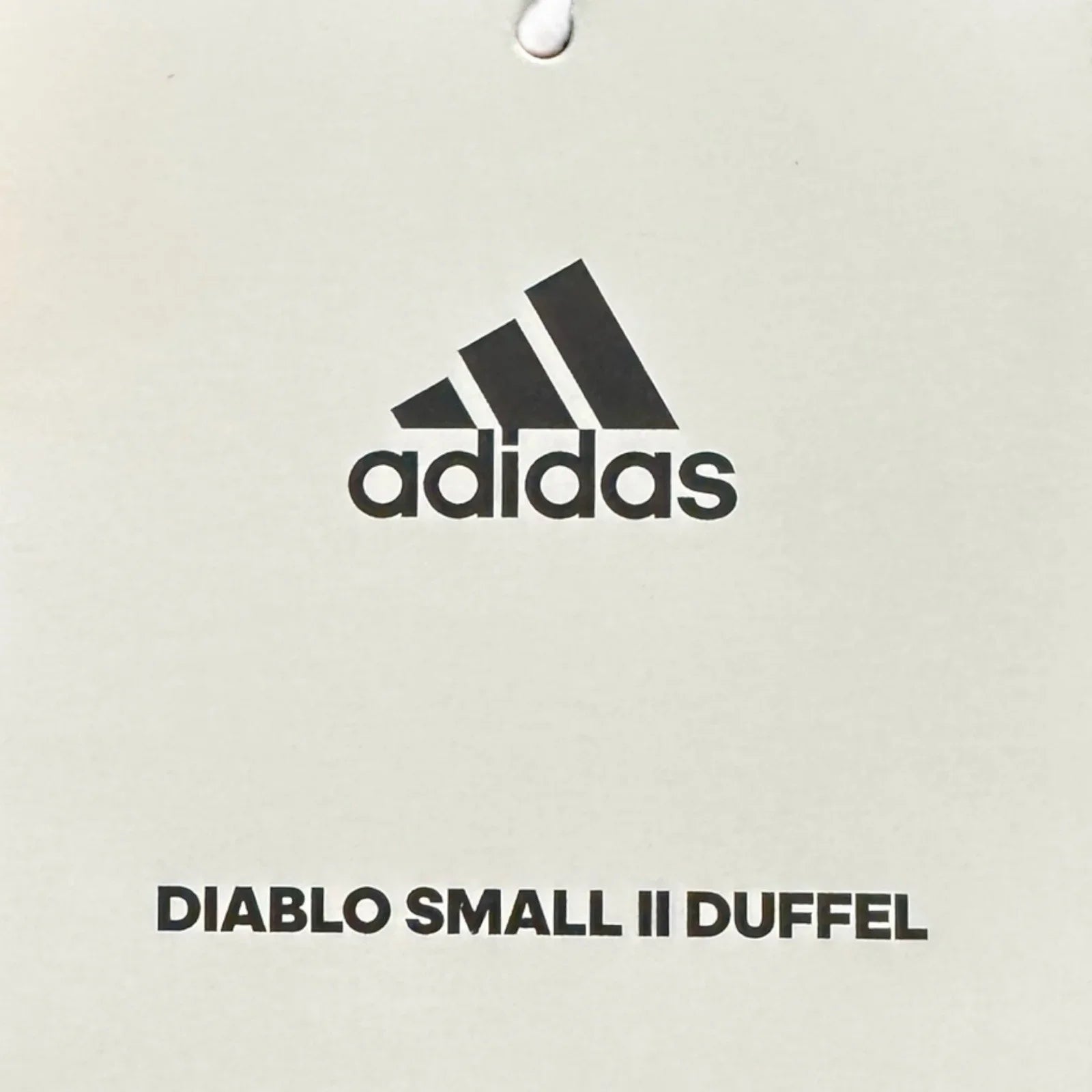 Adidas Diablo II Small Duffel Bag Black Gym Travel Shoulder School Sports Team - Trendiez U ♥