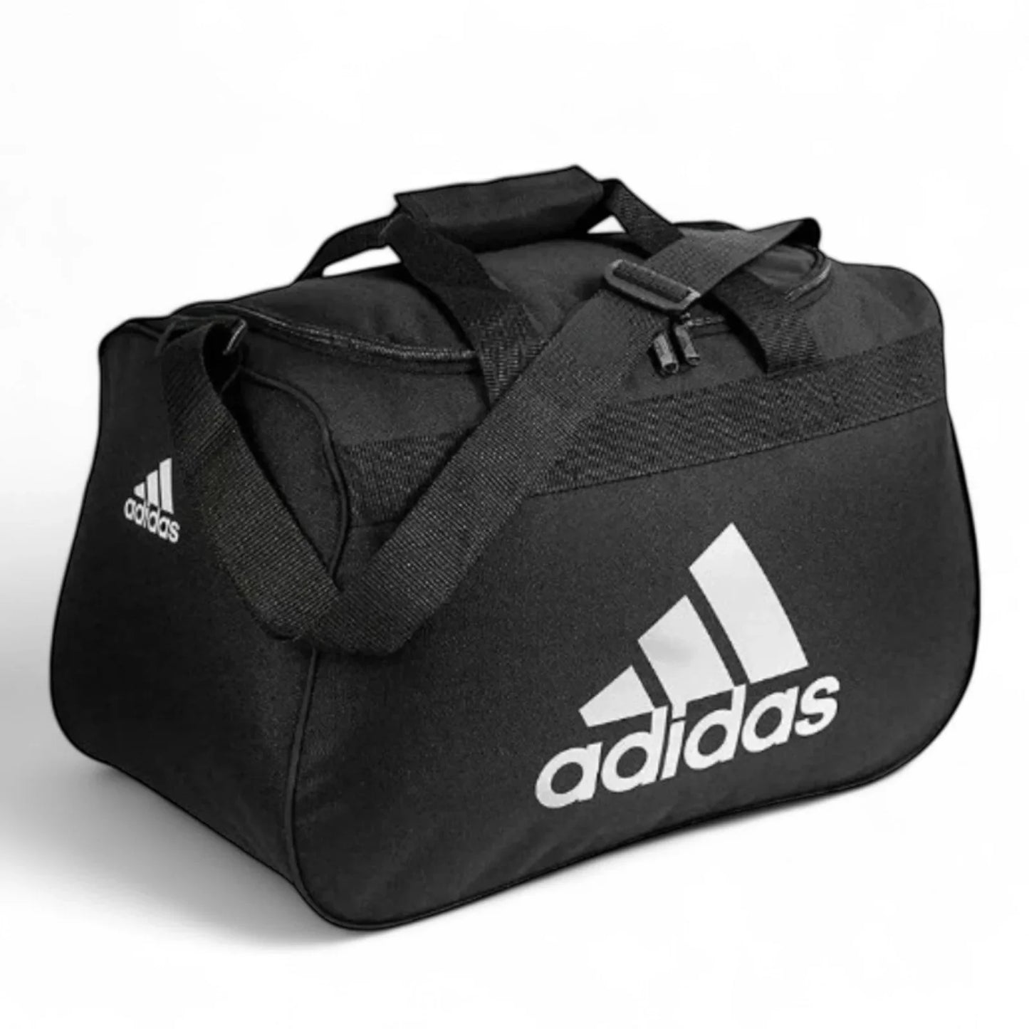 Adidas Diablo II Small Duffel Bag Black Gym Travel Shoulder School Sports Team - Trendiez U ♥