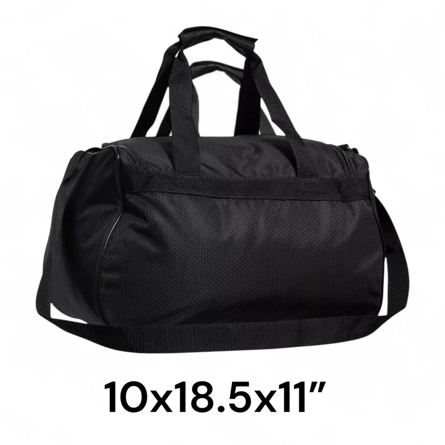 Adidas Diablo II Small Duffel Bag Black Gym Travel Shoulder School Sports Team - Trendiez U ♥
