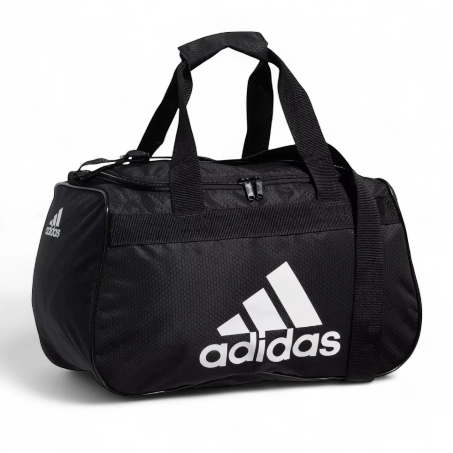 Adidas Diablo II Small Duffel Bag Black Gym Travel Shoulder School Sports Team - Trendiez U ♥
