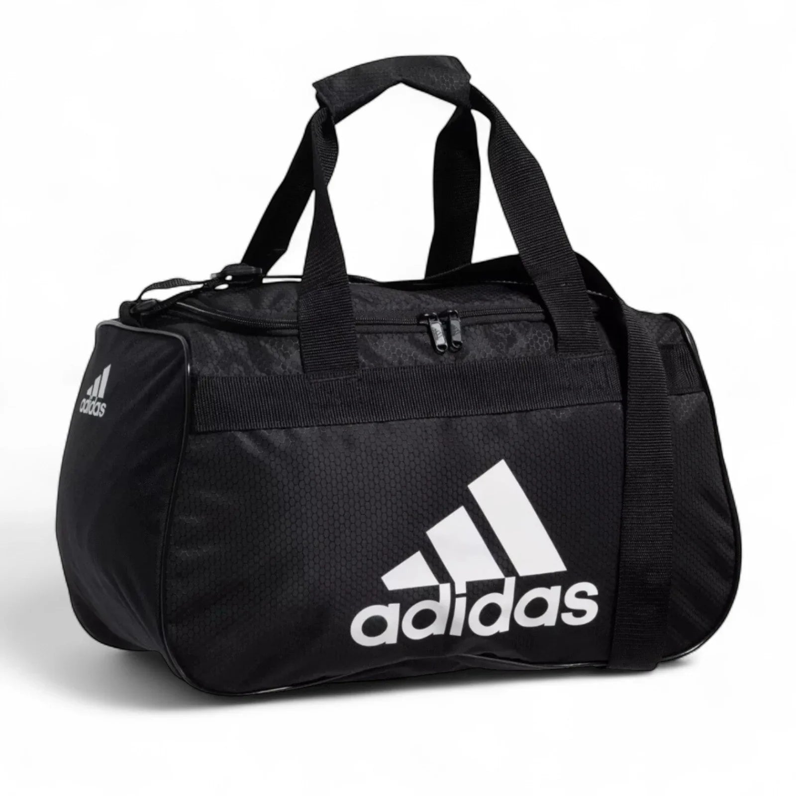 Adidas Diablo II Small Duffel Bag Black Gym Travel Shoulder School Sports Team - Trendiez U ♥