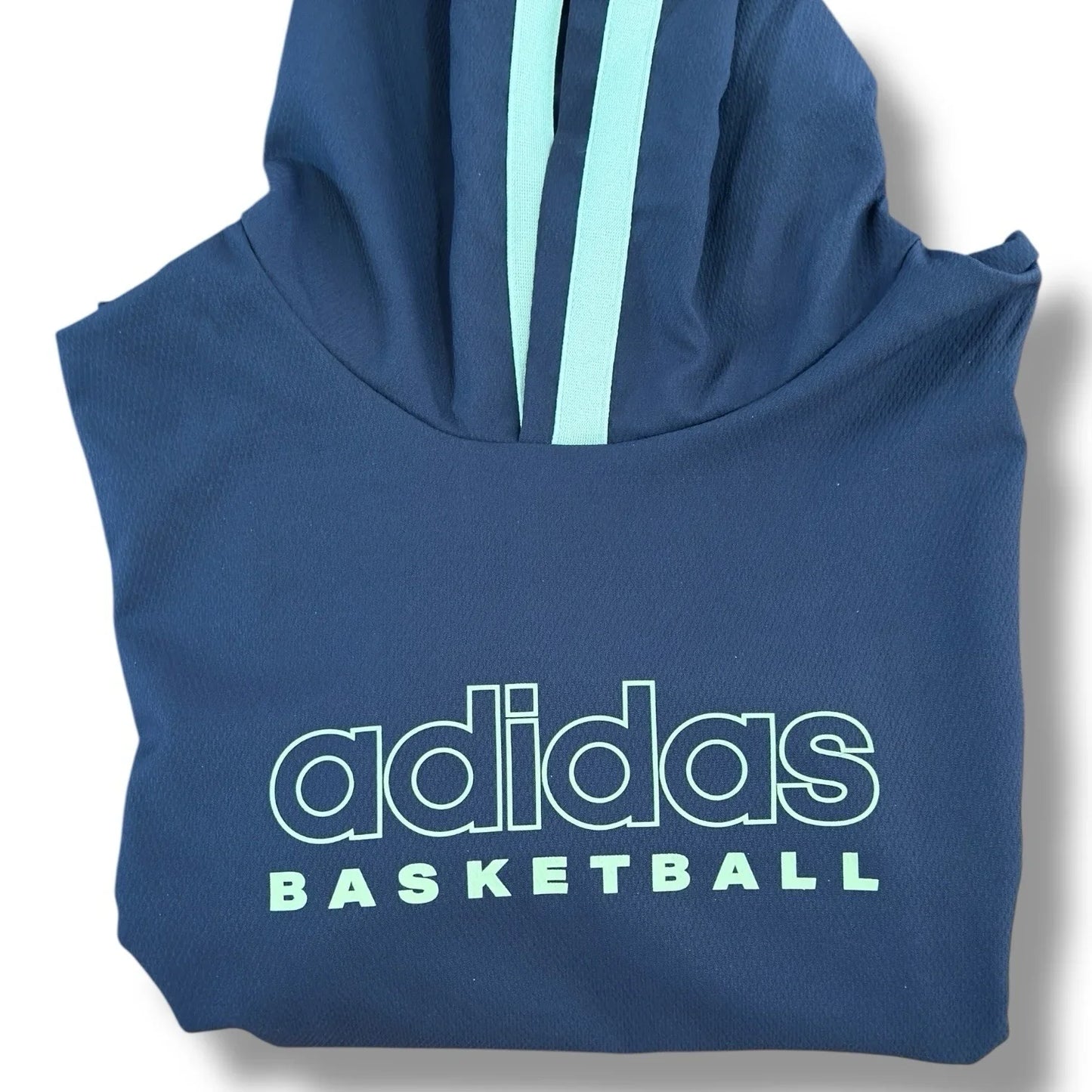 Adidas Select Men’s Basketball Hoodie – XL Aurora Black Sweatshirt (IU2442) - Trendiez U ♥