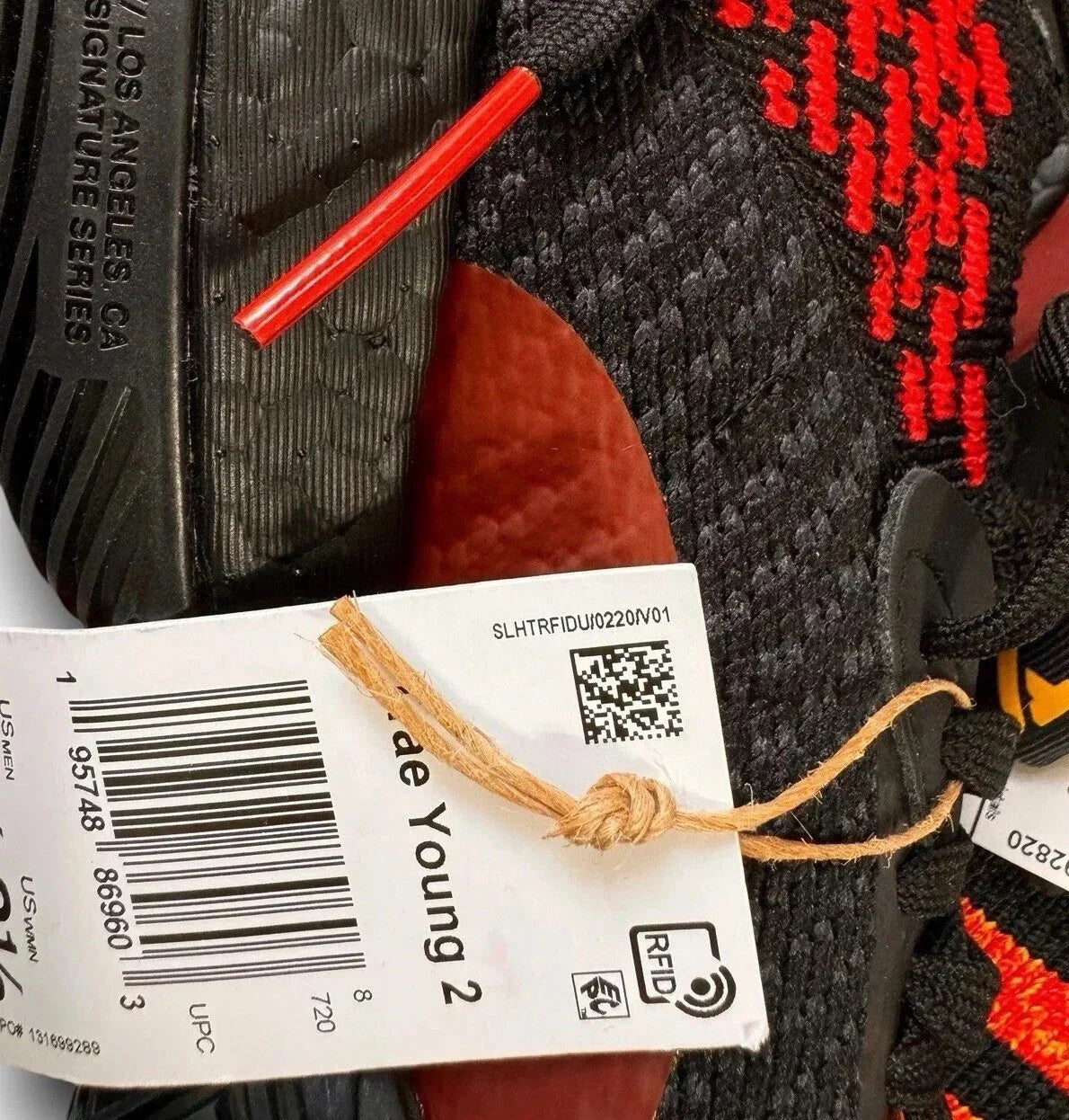 Adidas Trae Young 2 ‘Atlanta Hawks’ Men’s Size 8.5 Black/Red HQ0986 - Trendiez U ♥