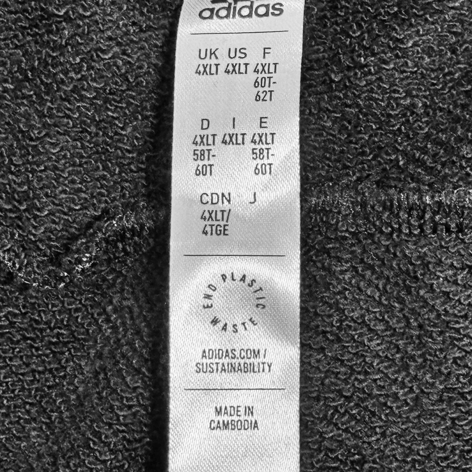 Adidas Women’s Size 4XL 100% Cotton Black Shorts, Elastic Drawstring Waist - Trendiez U ♥