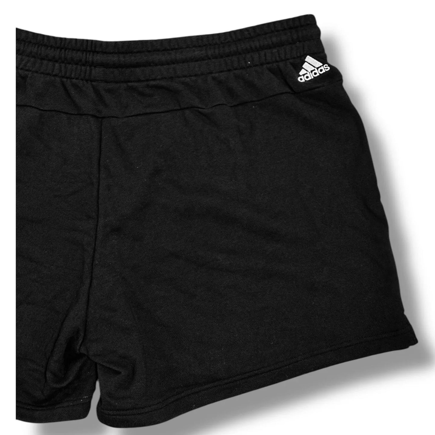 Adidas Women’s Size 4XL 100% Cotton Black Shorts, Elastic Drawstring Waist - Trendiez U ♥