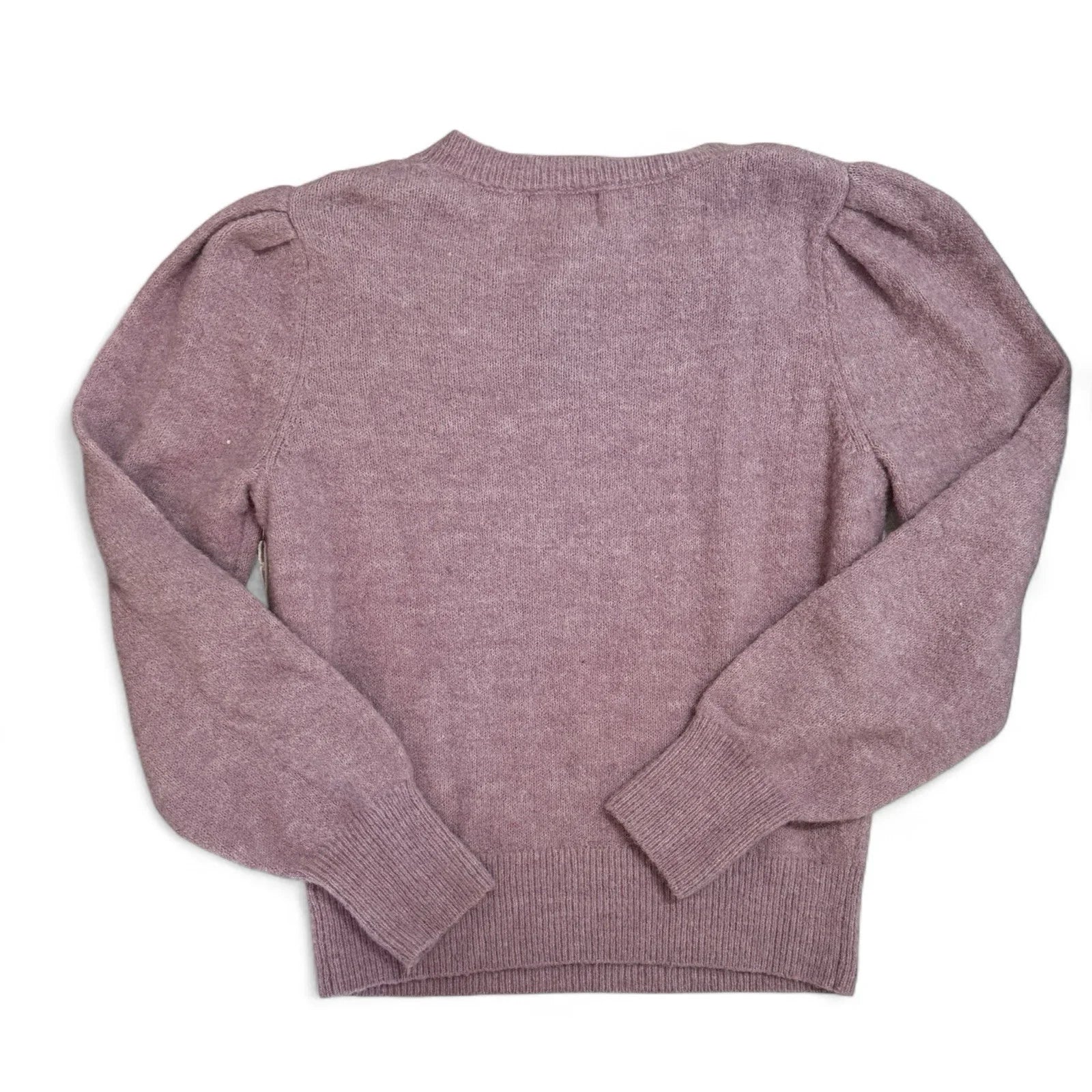 Anthropologie Joie Women’s Sweater – Purple Floral Appliqué, Medium - Trendiez U ♥