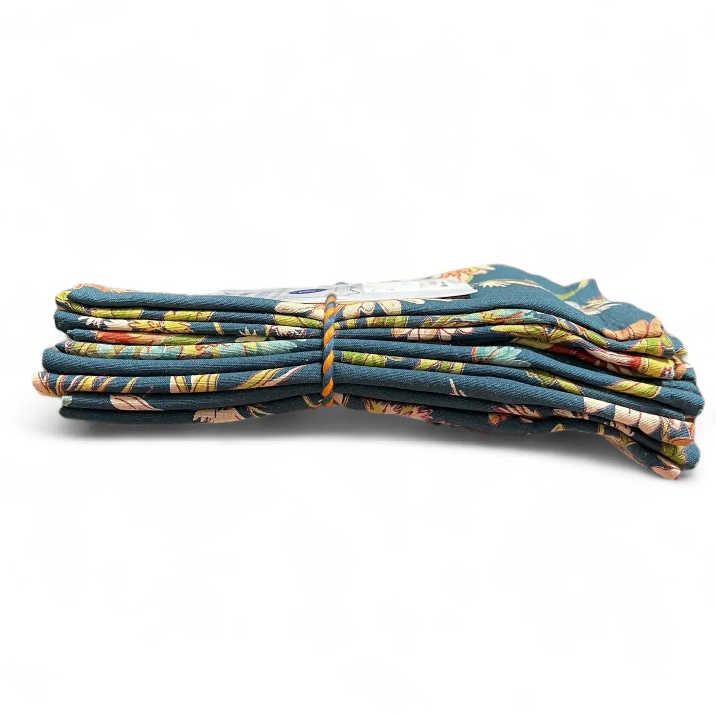 April Cornell Autumn Floral French Country Napkin Set 10pc 16x16” 100% Cotton - Trendiez U ♥