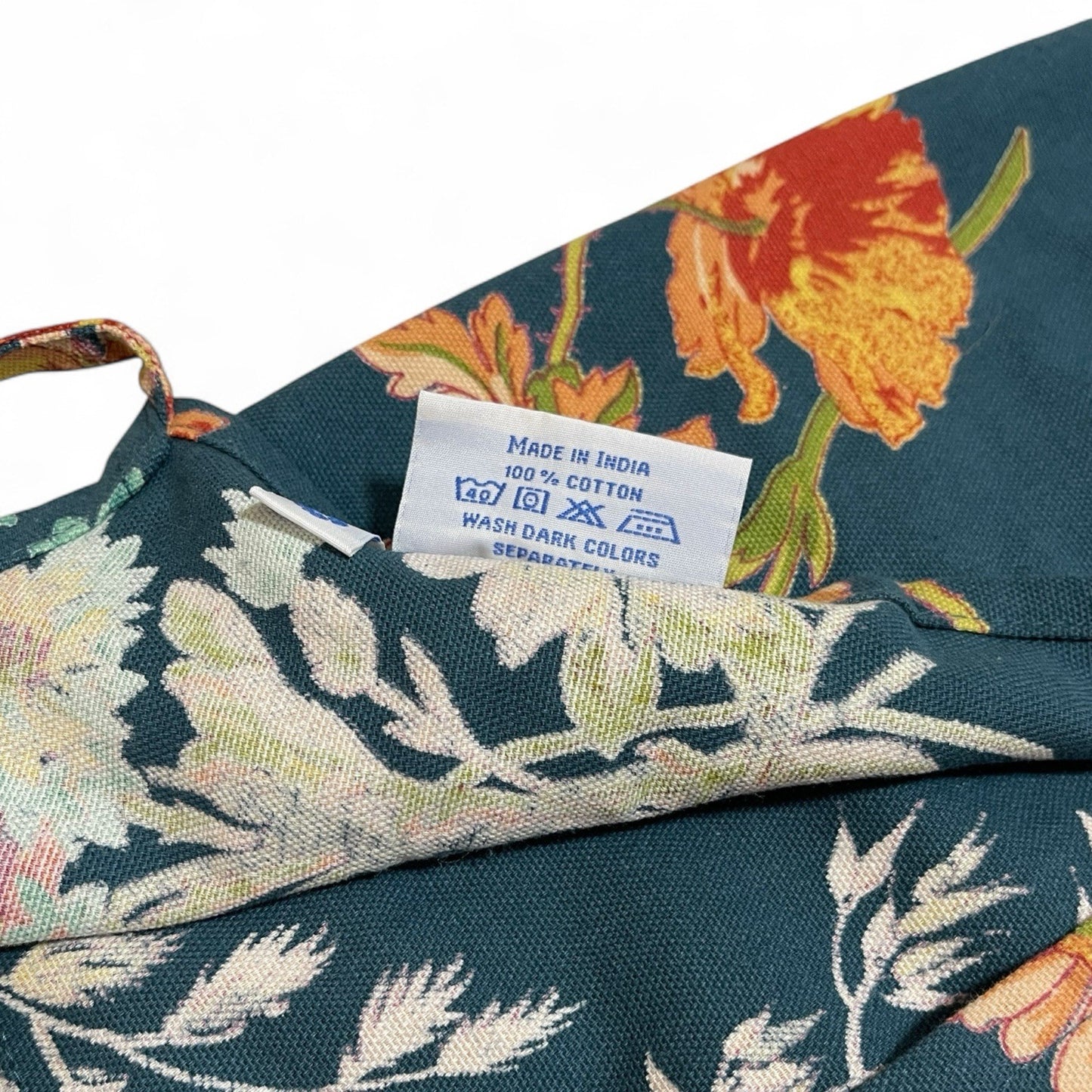 April Cornell Autumn Floral Kitchen Chef Apron French Country Cotton - Trendiez U ♥