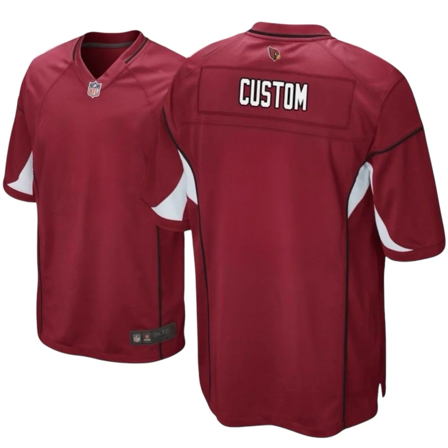 Arizona Cardinals Customizable Big & Tall Jersey Blank Mens XL Tall - Trendiez U ♥