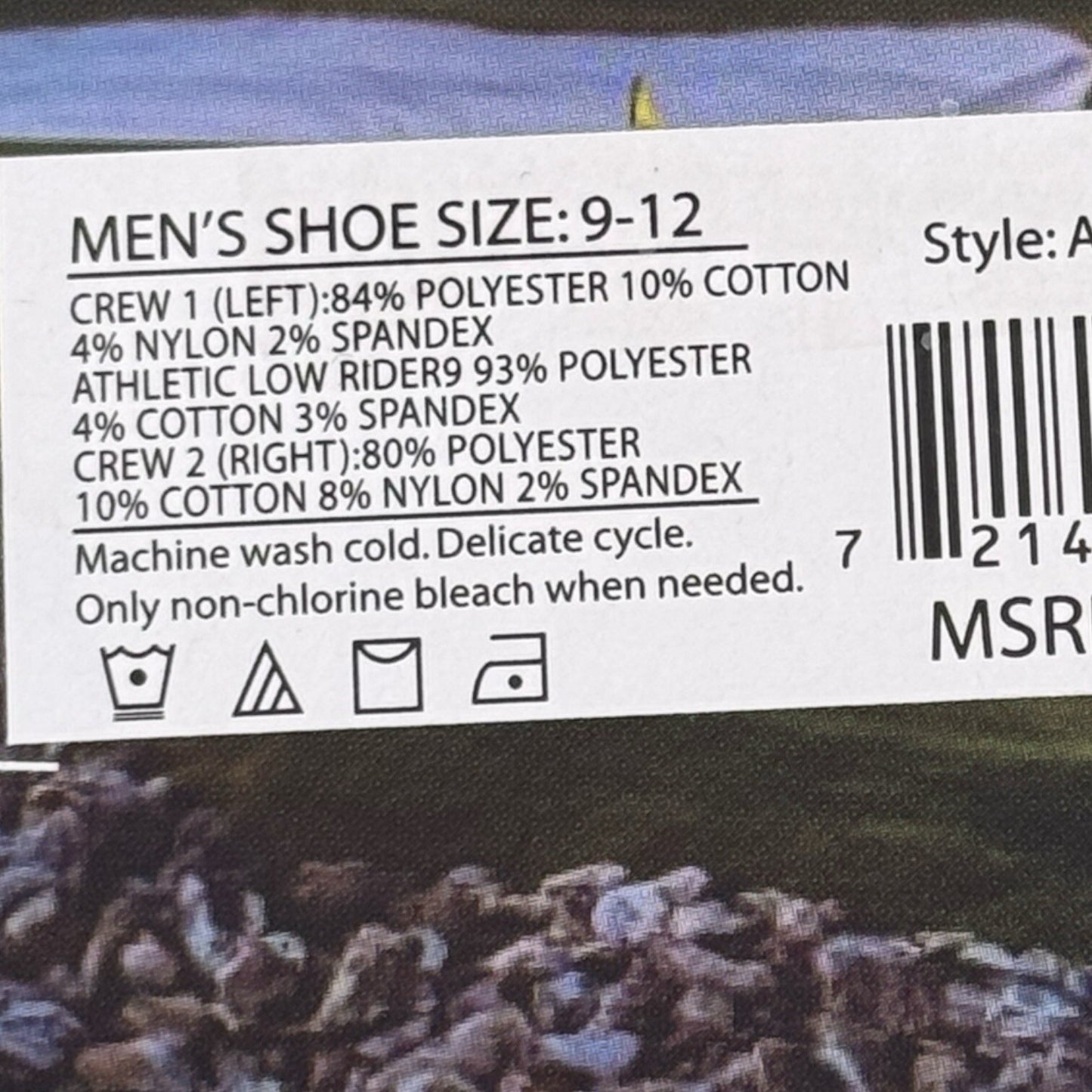 Arnold Palmer Mens Golf Socks Sz 9-12 White Gray Low Rider & Crew Socks Set 3Pk - Trendiez U ♥