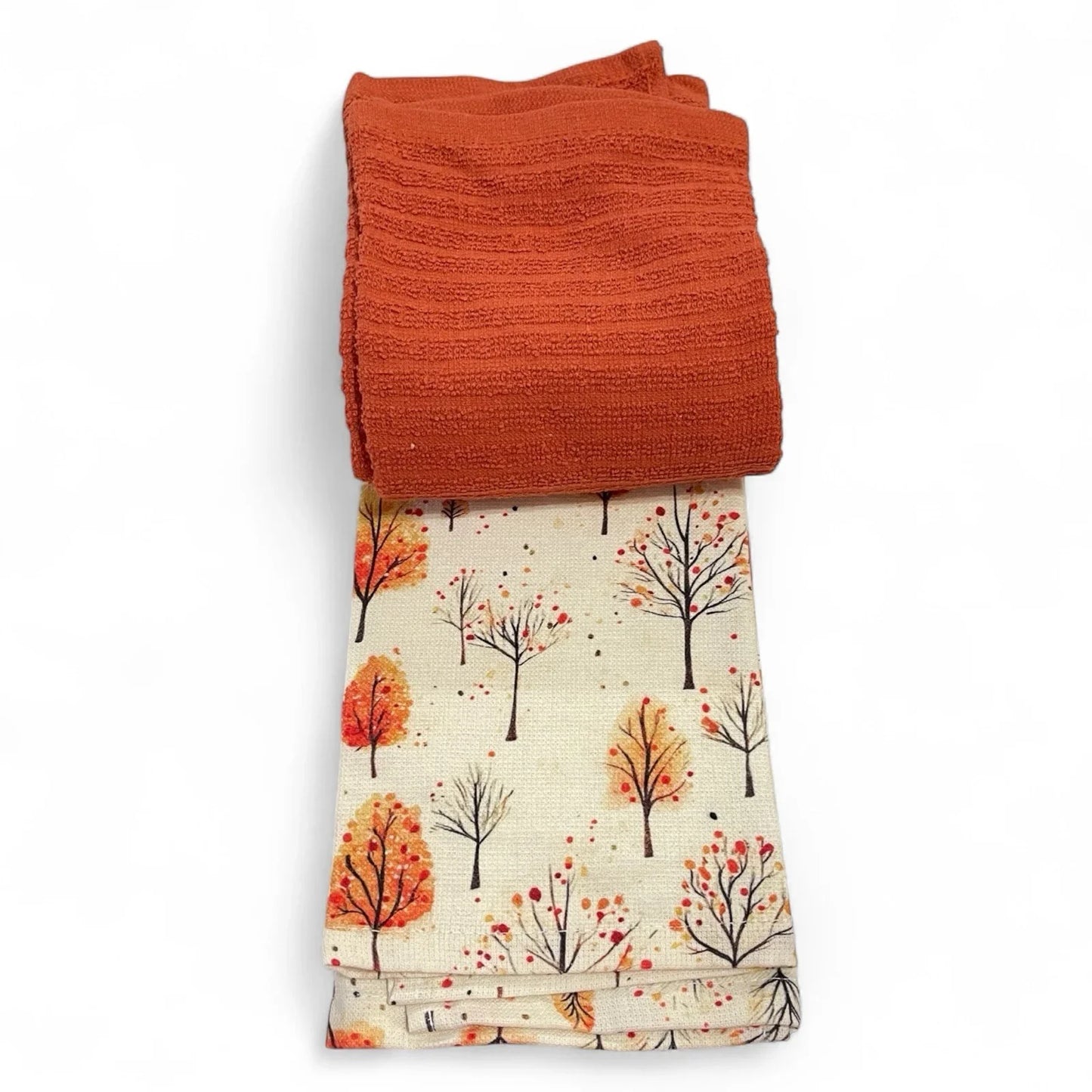 Autumn Skies Fall Kitchen Towel Set – Seasonal Home Décor - Trendiez U ♥