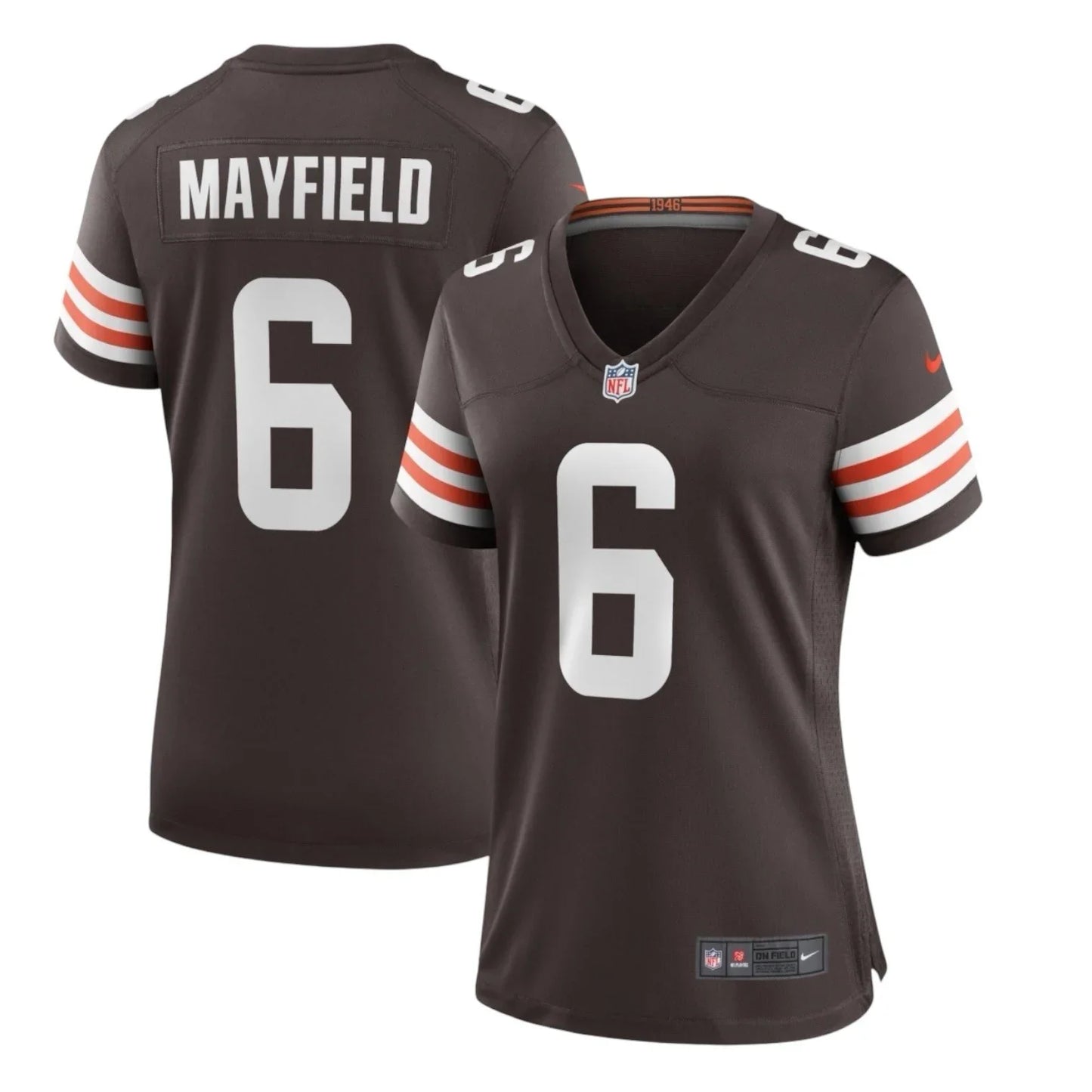 Baker Mayfield Cleveland Browns Nike Brown Legend Player Jersey Women’s Large - Trendiez U ♥