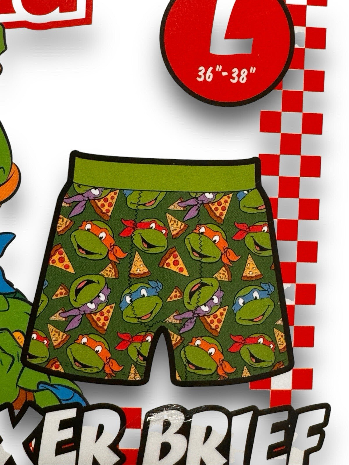 Boxer Briefs Gift Pk Set Of 3 Themed Boxers Sz L Turtles, Eggo & South Park - Trendiez U ♥