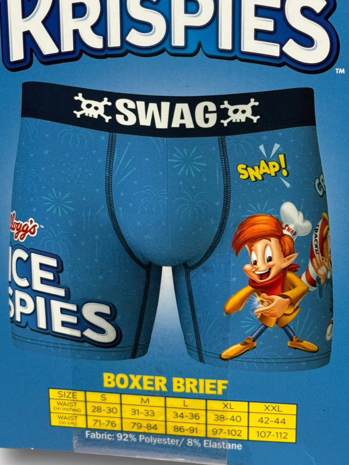 Boxer Briefs Gift Pk Set Of 3 Themed Boxers Sz XL Turtles, Rice Krispies Operate - Trendiez U ♥