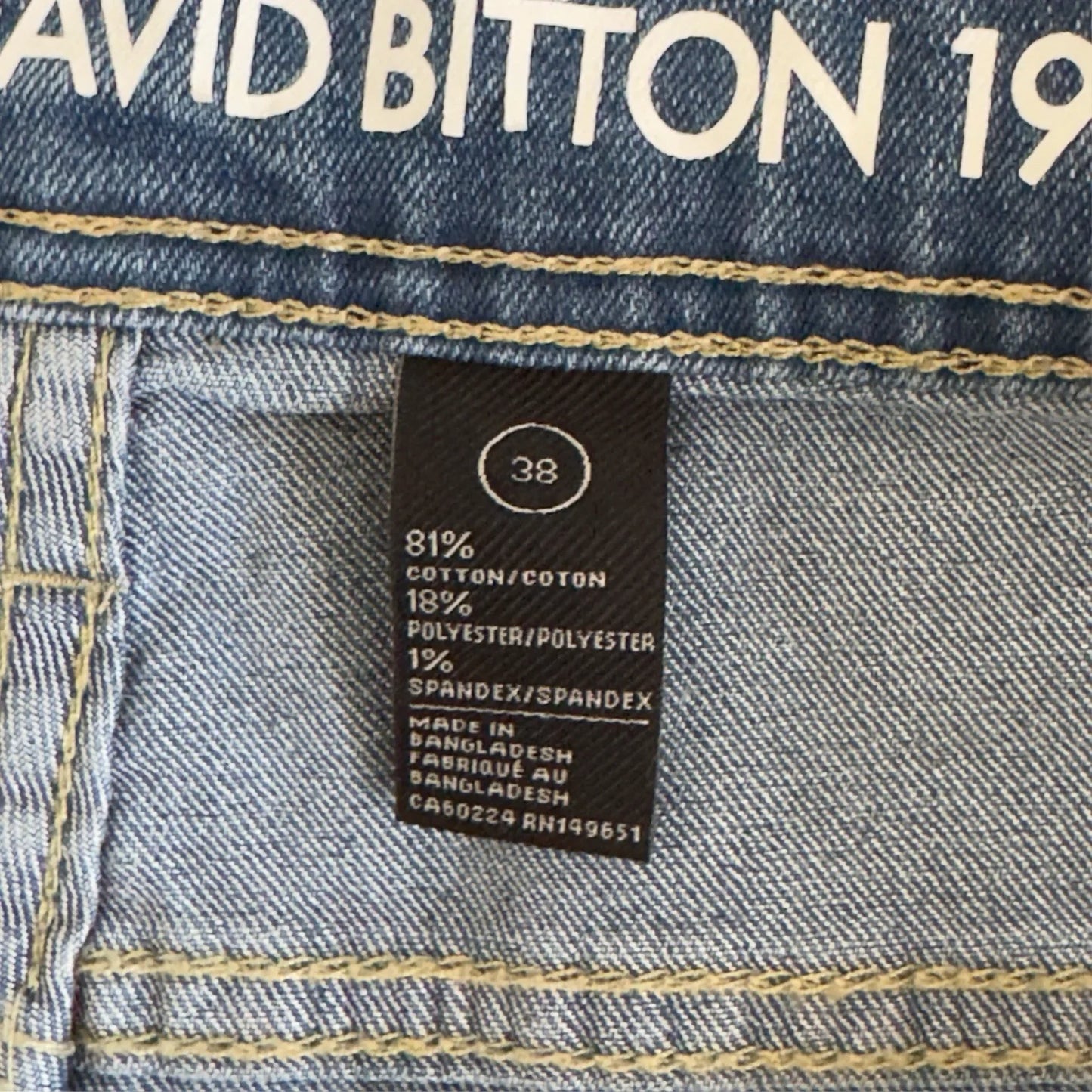 Buffalo David Bitton Evan-X Basic Blue Denim Jean Shorts - Trendiez U ♥