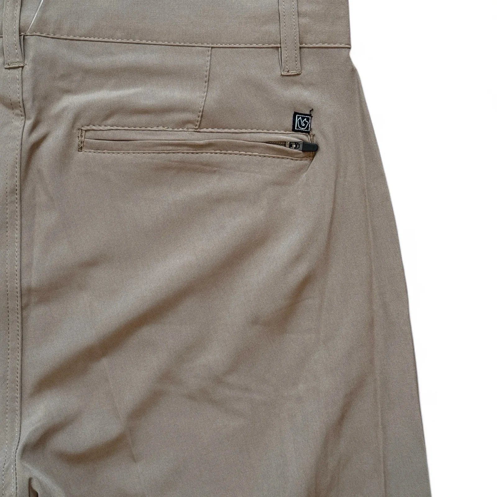Burnside Men’s Hybrid Performance Shorts – Khaki, Size 32 - Trendiez U ♥