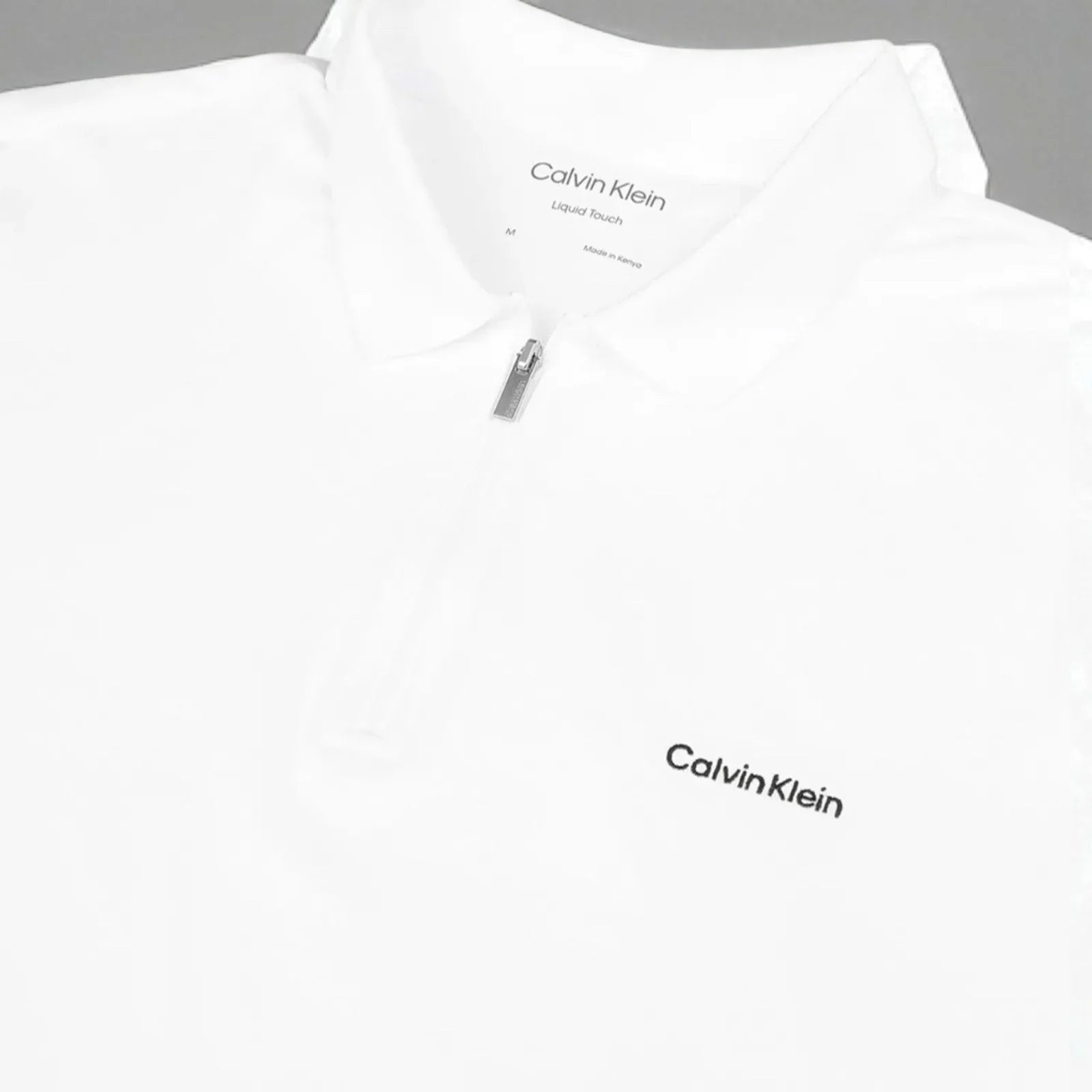 Calvin Klein Men’s Liquid Touch Polo Shirt – Medium - Trendiez U ♥