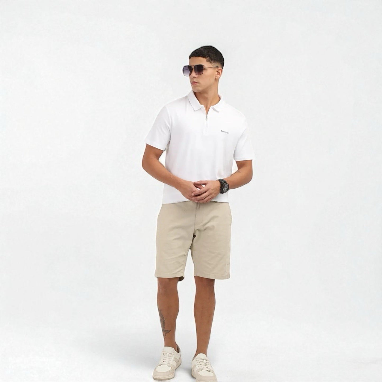 Calvin Klein Men’s Liquid Touch Polo Shirt – Medium - Trendiez U ♥