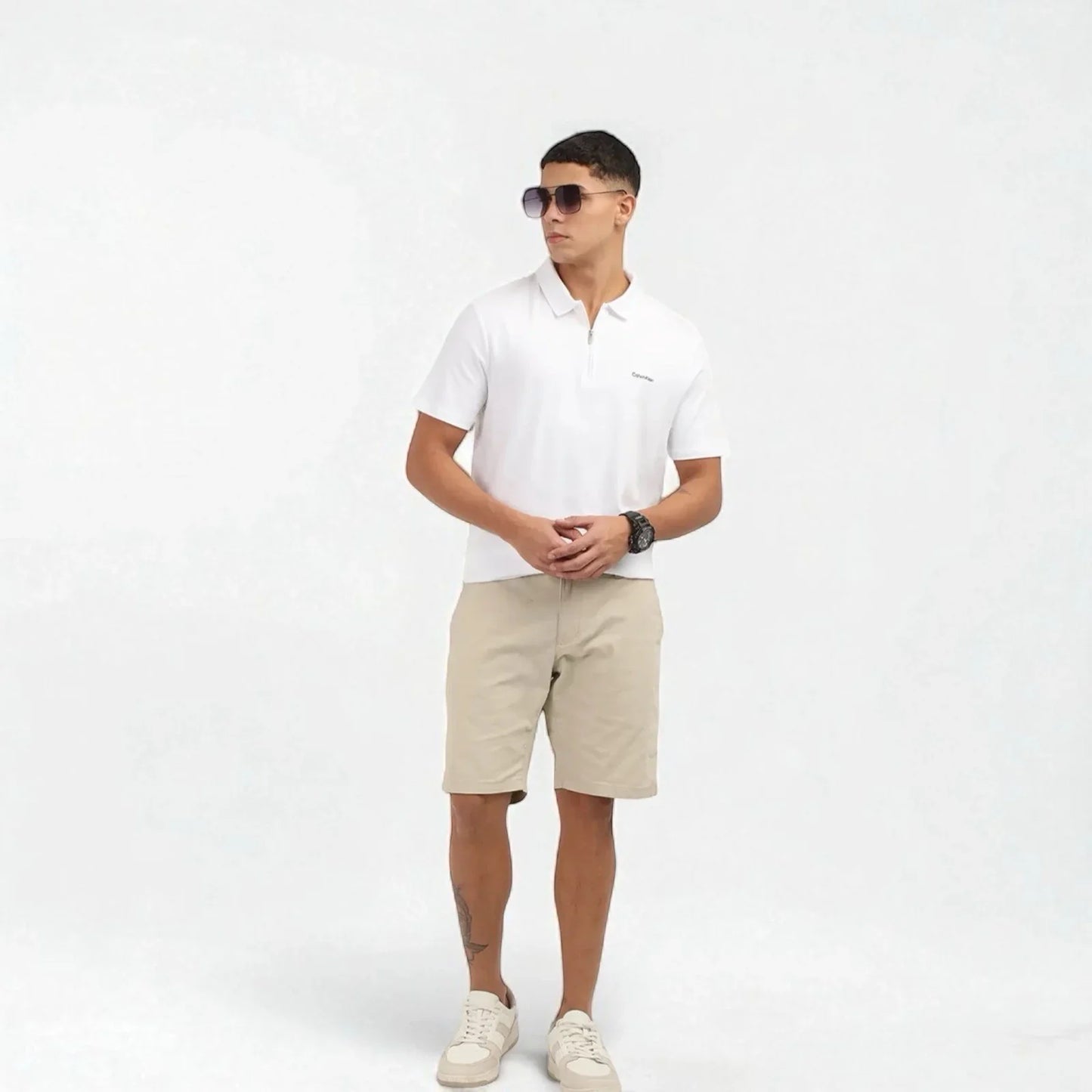 Calvin Klein Men’s Liquid Touch Polo Shirt – Medium - Trendiez U ♥