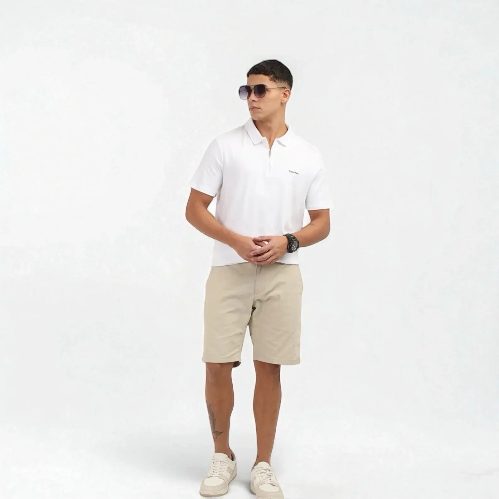 Calvin Klein Men’s Liquid Touch Polo Shirt – Medium - Trendiez U ♥