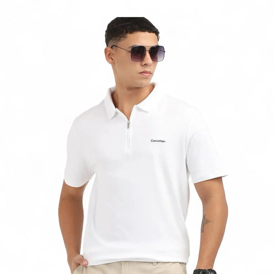 Calvin Klein Men’s Liquid Touch Polo Shirt – Medium - Trendiez U ♥