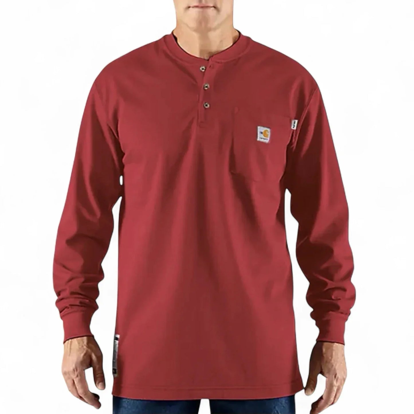 Carhartt Mens Big & Tall Flame-Resistant Force® Graphic T-Shirt Long Sleeve 3XL - Trendiez U ♥