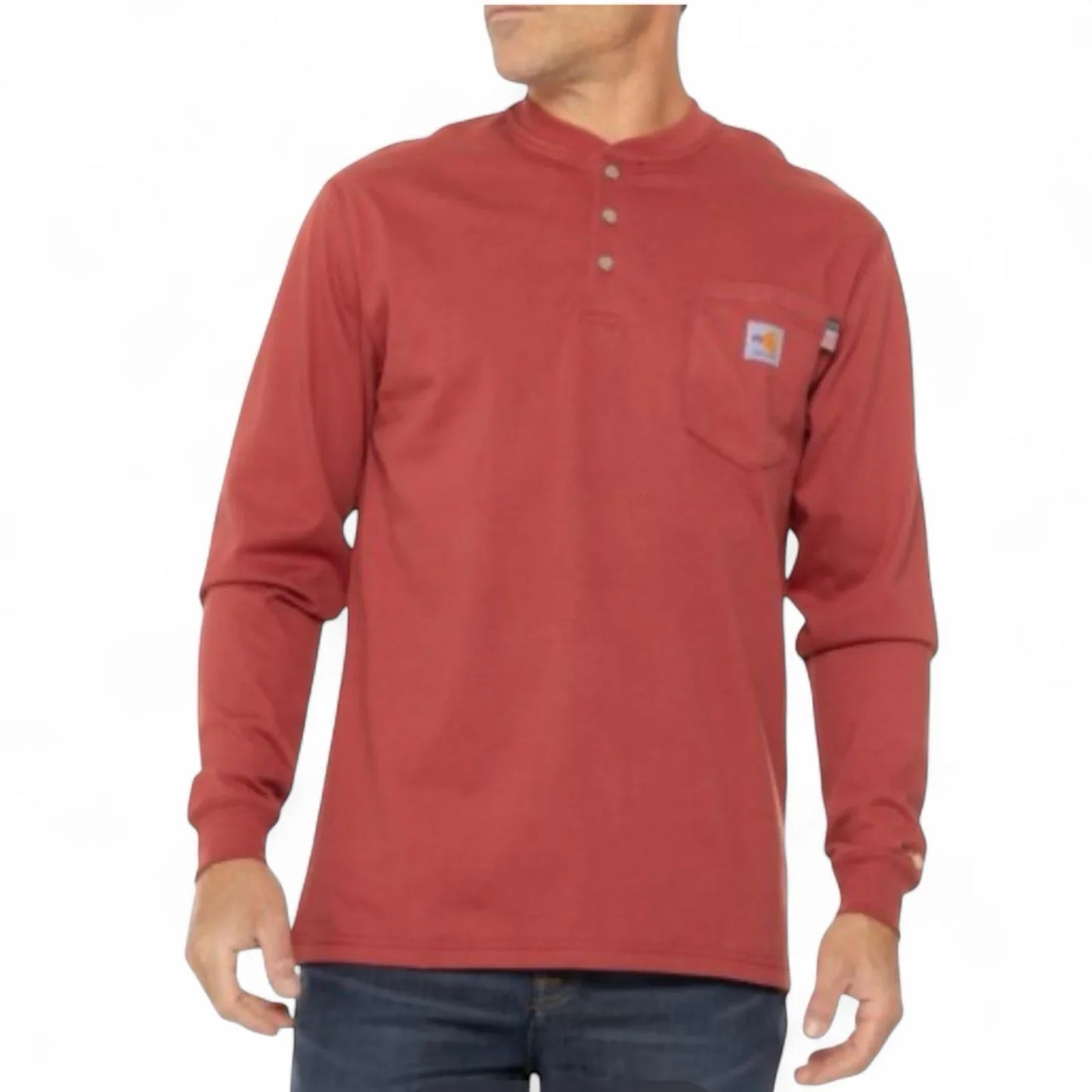 Carhartt Mens Big & Tall Flame-Resistant Force® Graphic T-Shirt Long Sleeve 3XL - Trendiez U ♥