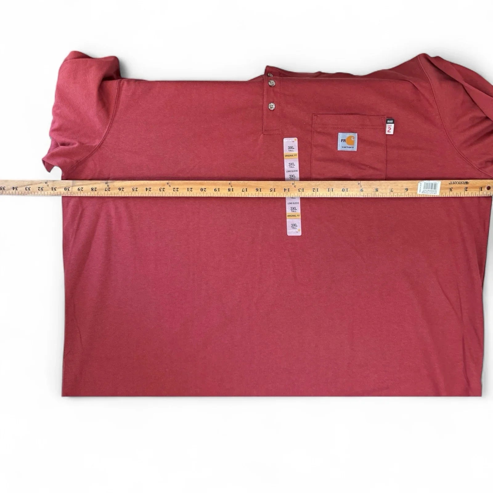 Carhartt Mens Big & Tall Flame-Resistant Force® Graphic T-Shirt Long Sleeve 3XL - Trendiez U ♥