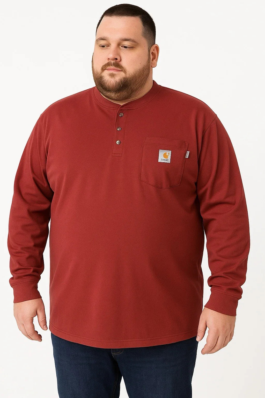 Carhartt Mens Big & Tall Flame-Resistant Force® Graphic T-Shirt Long Sleeve 3XL - Trendiez U ♥