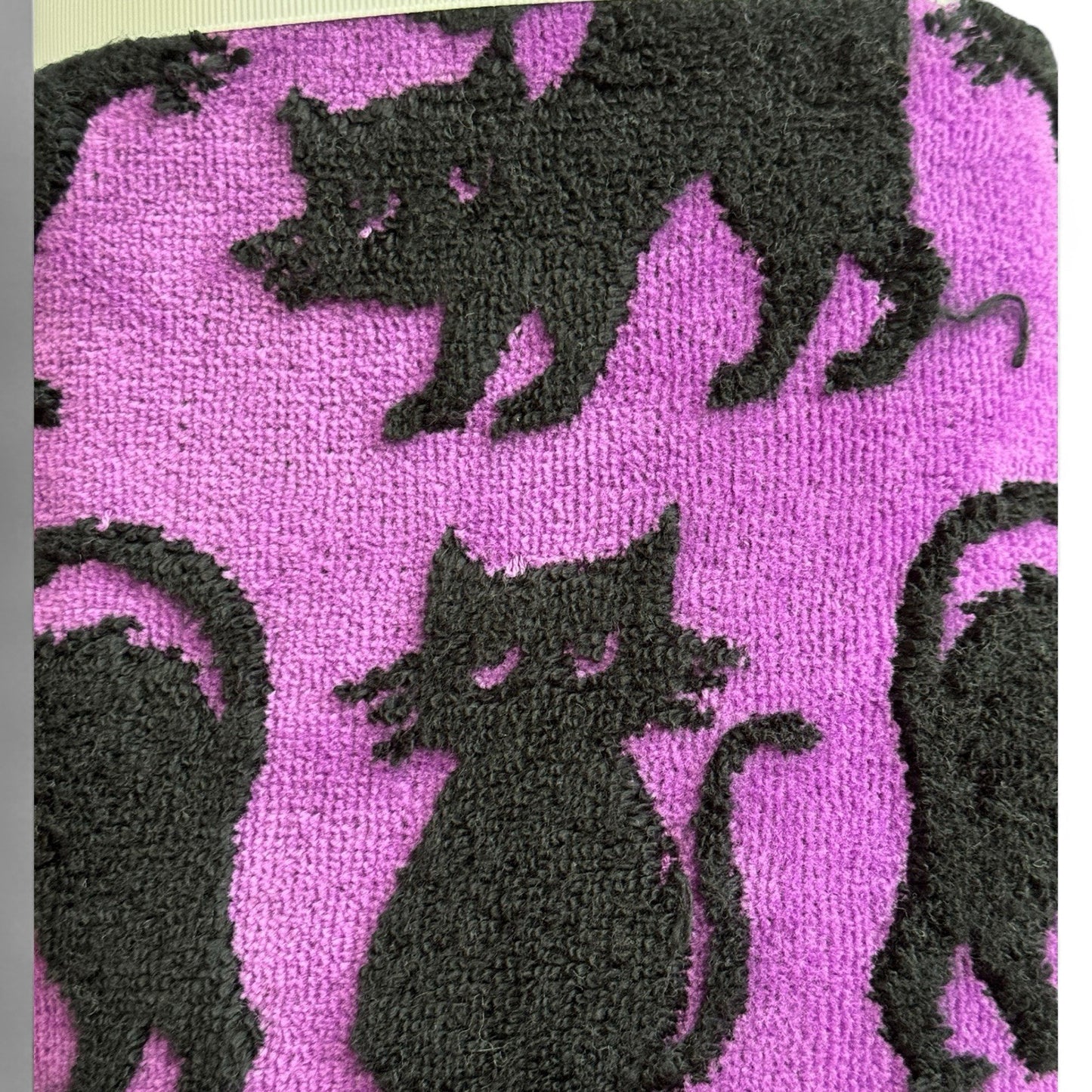 Caro Home Halloween Bathroom Hand Towels - Black Cats - 100% Cotton - Trendiez U ♥