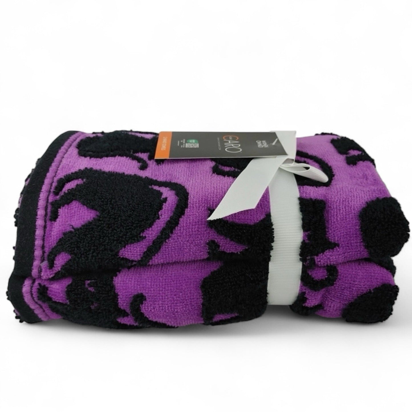 Caro Home Halloween Bathroom Hand Towels - Black Cats - 100% Cotton - Trendiez U ♥