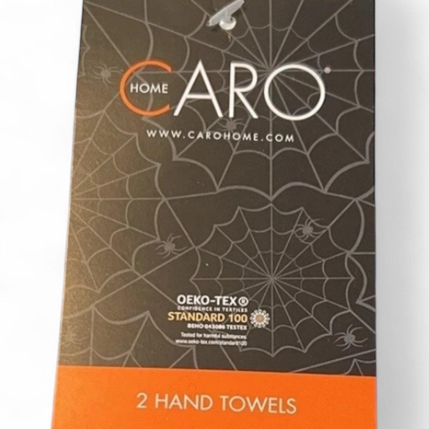 CARO Home Halloween Bathroom Hand Towels - Spooky Bats - 100% Cotton - Trendiez U ♥