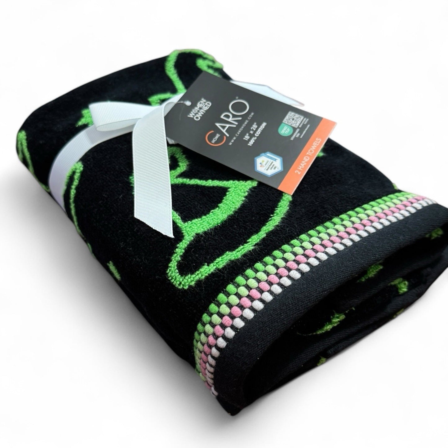 Caro Home Halloween Bathroom Hand Towels - Witch Hats - 100% Cotton - Trendiez U ♥
