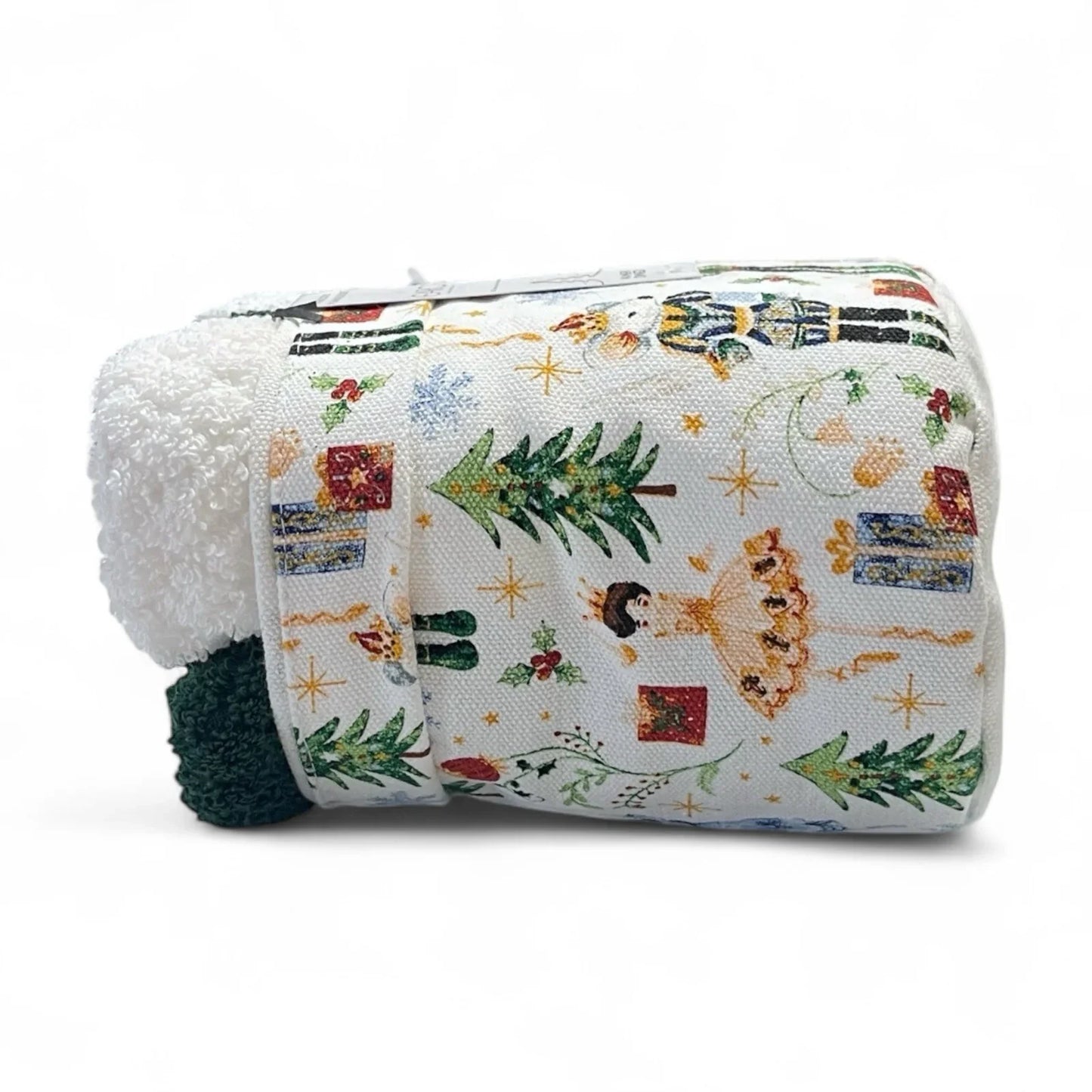 Caro Home The Nutcracker 8pc Bath Towel Set Cotton Velour Christmas - Trendiez U ♥