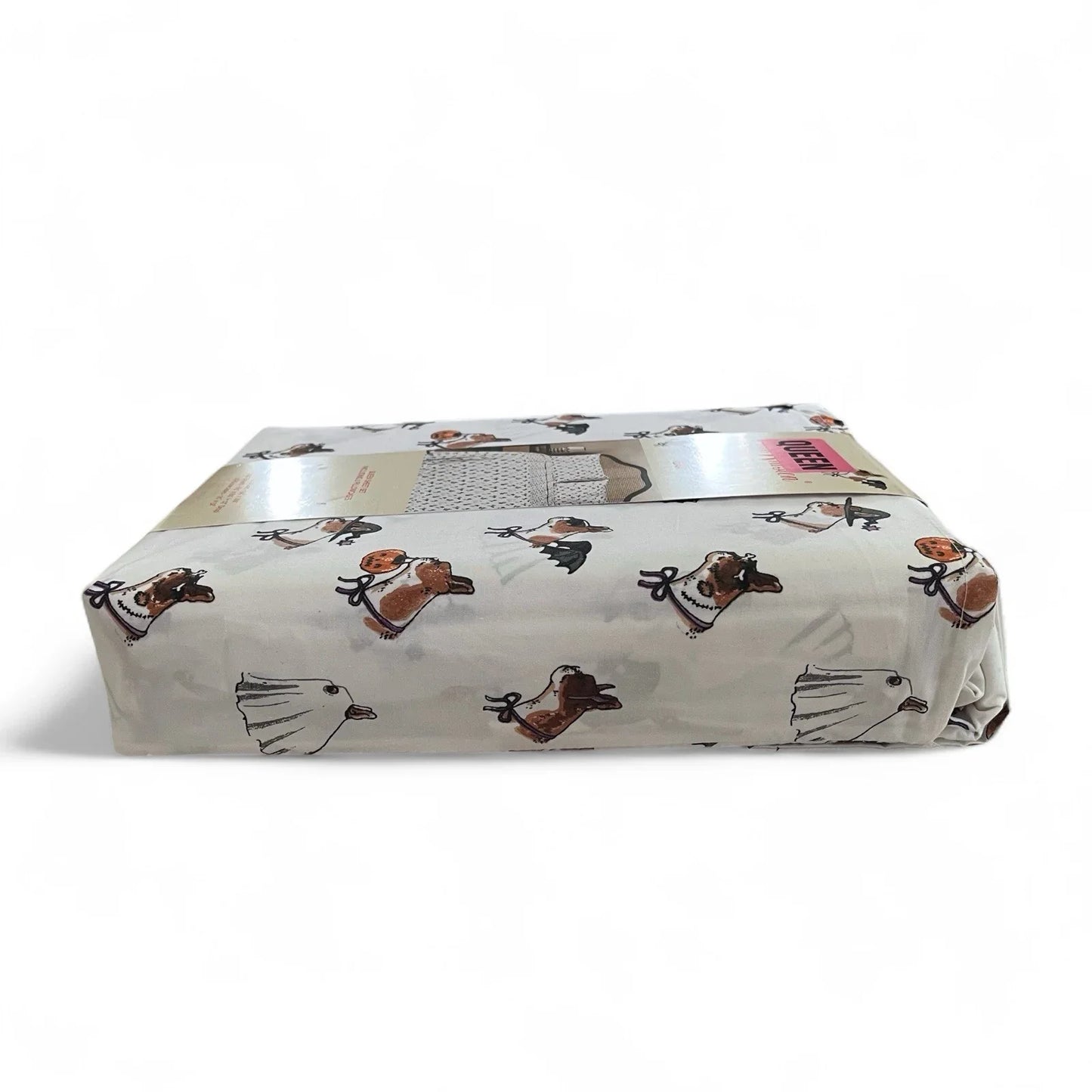 Cath Kidston Spooky Dogs Queen Sheet Set 100% Cotton 200TC Halloween - Trendiez U ♥