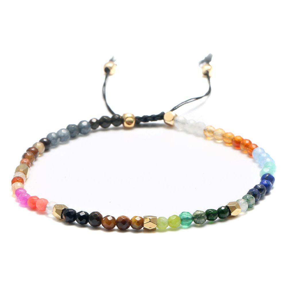 Chakras Bracelet or Anklet Constellation Agate - Trendiez U ♥