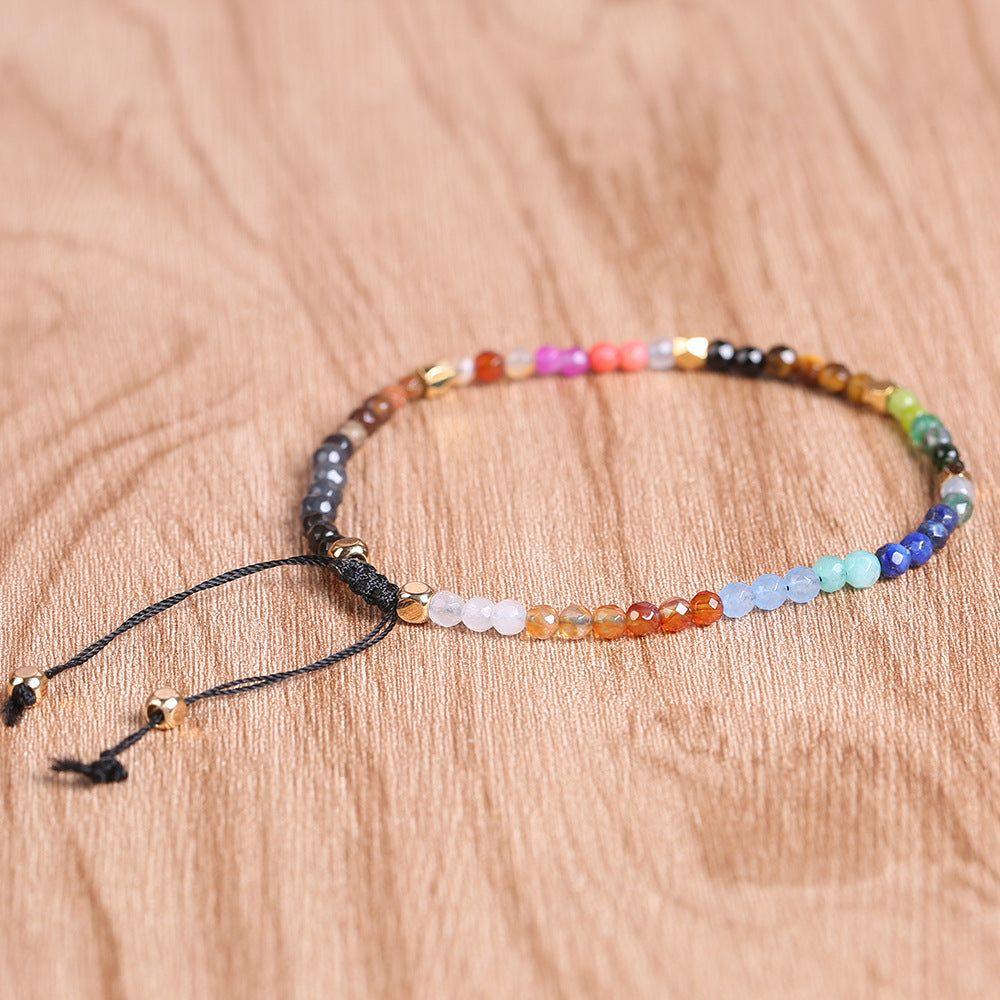 Chakras Bracelet or Anklet Constellation Agate - Trendiez U ♥