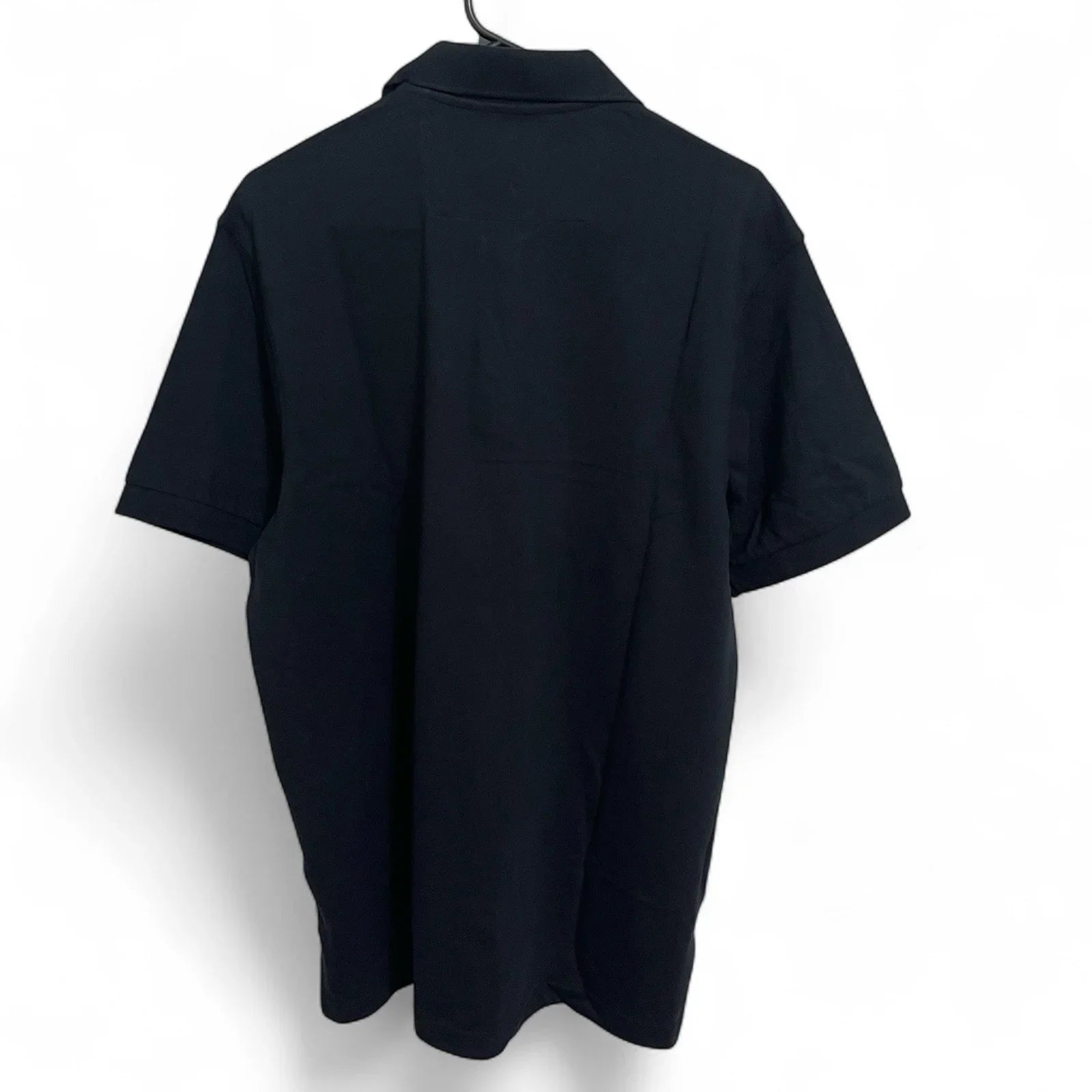 Chaps Everyday Black Polo Shirt Men's Size L Cotton Short Sleeve NEW - Trendiez U ♥