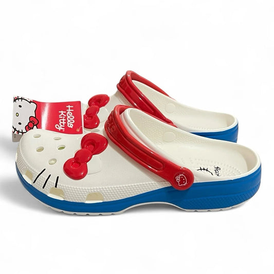 Crocs Classic Hello Kitty Clog White, Women Size 11 - Trendiez U ♥