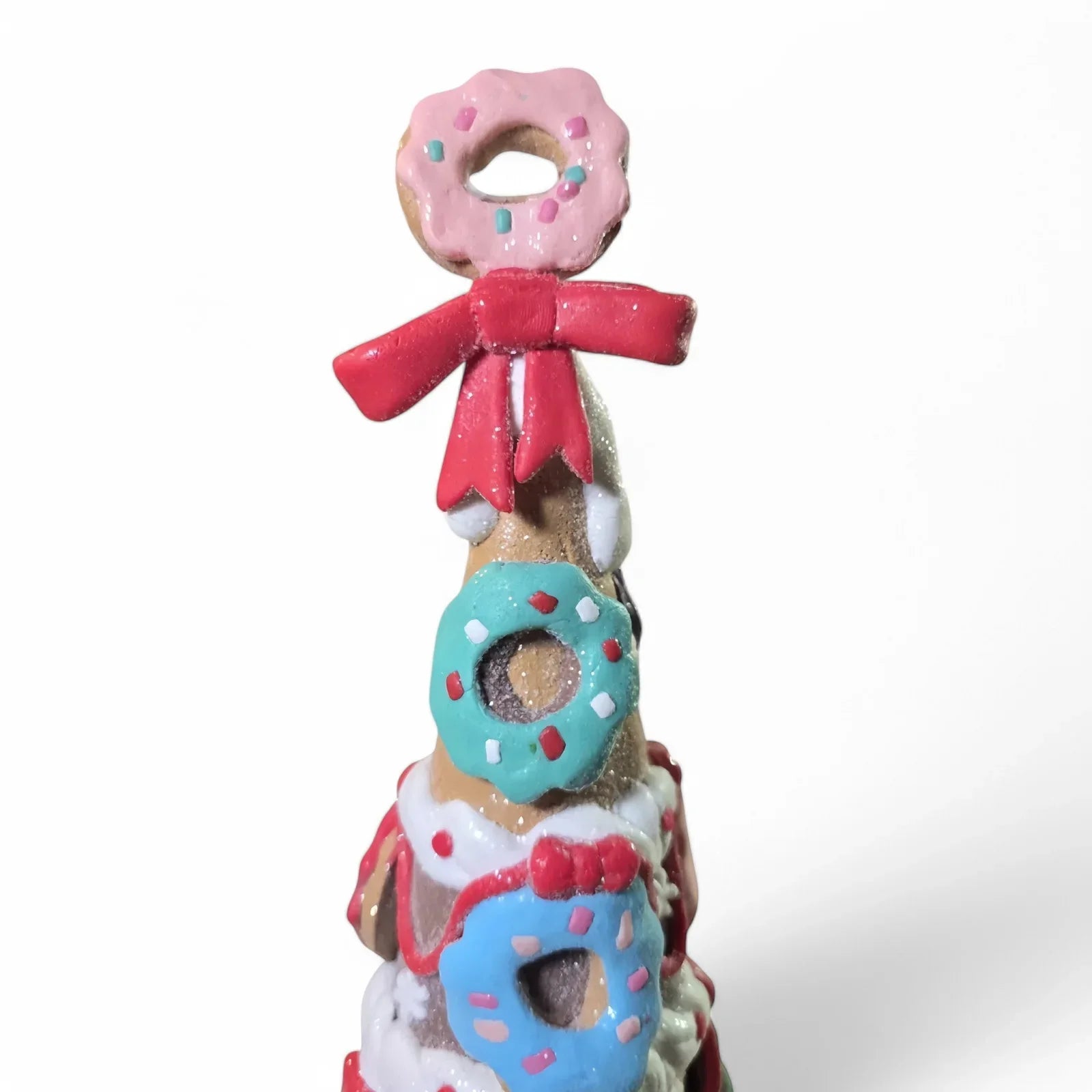 Cupcakes & Cashmere Christmas Gingerbread Donut Colorful Candy Tree Deco 14” - Trendiez U ♥