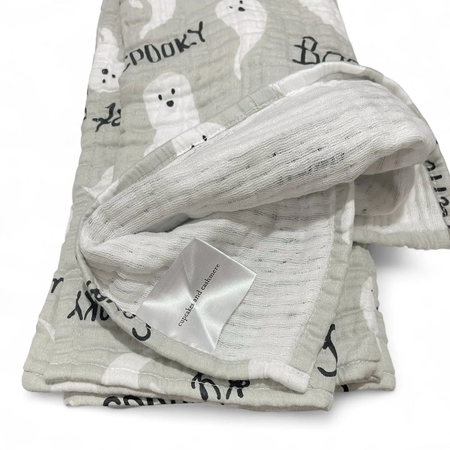 Cupcakes and Cashmere Ghosts Kitchen Towel Set 2-Piece Halloween Cottage - Trendiez U ♥