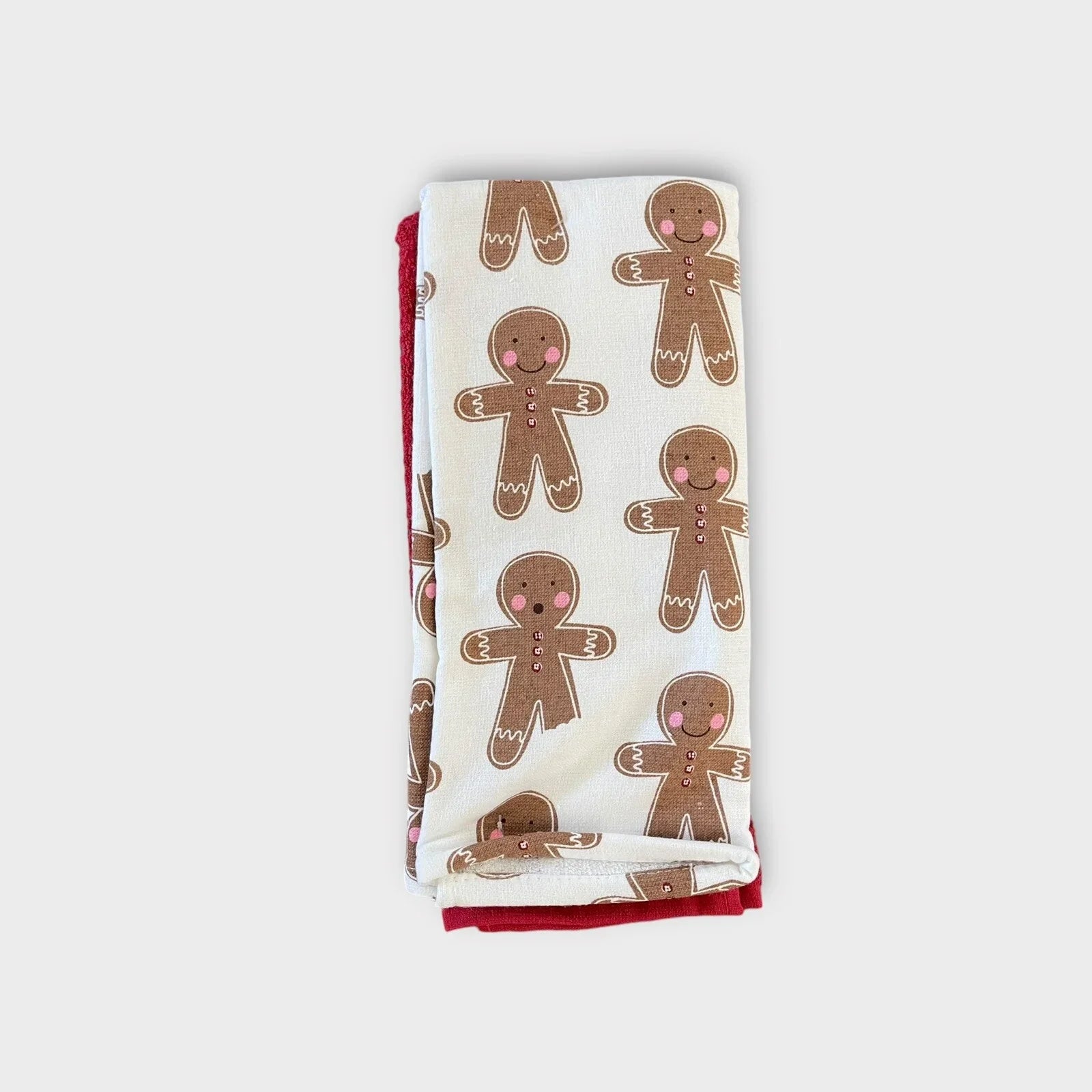 Cupcakes and Cashmere Gingerbread Christmas Man Kitchen Towel Set of 3 - Trendiez U ♥